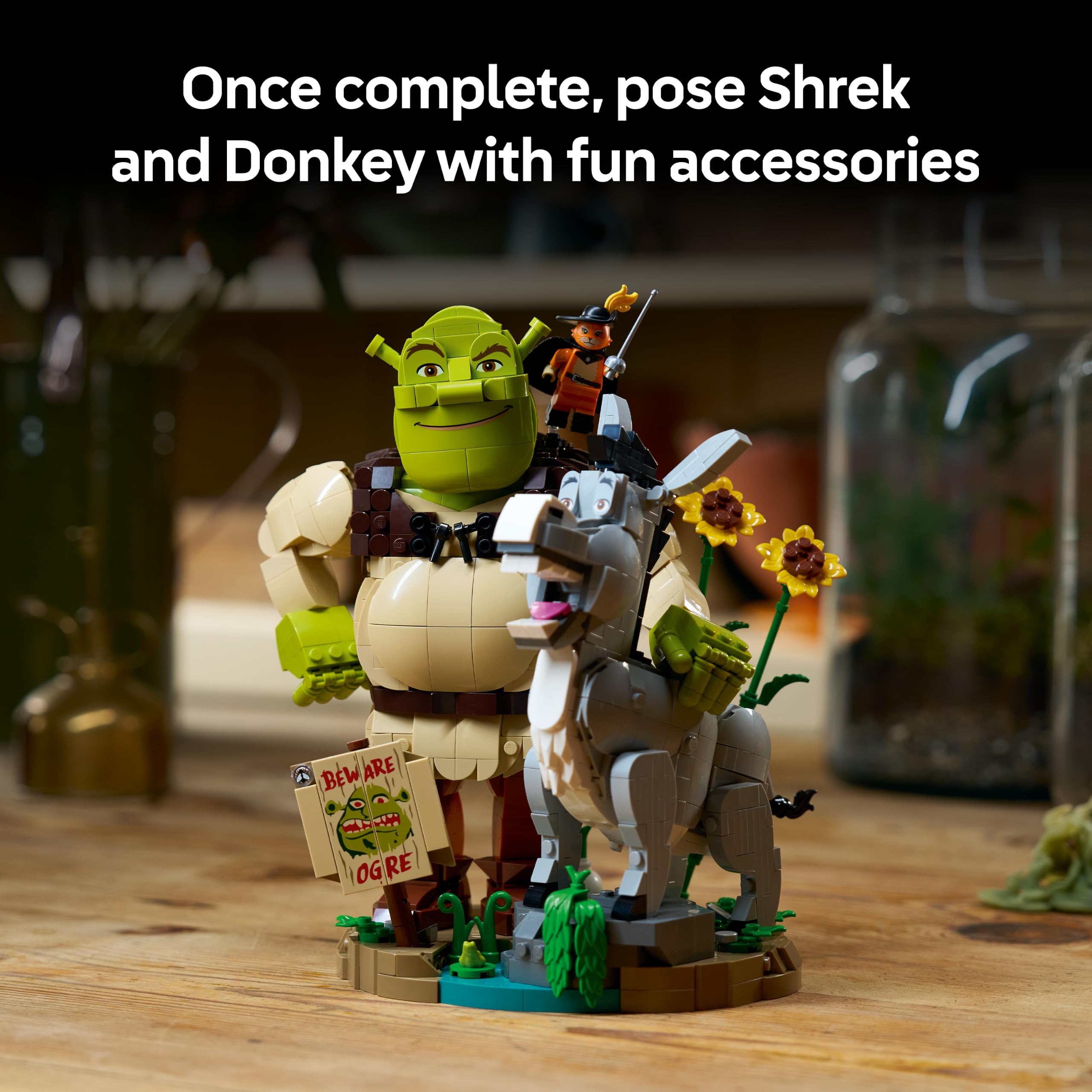 LEGO Shrek, Donkey & Puss in Boots 72423 Building Set | Ages 18+ | 1490g 8