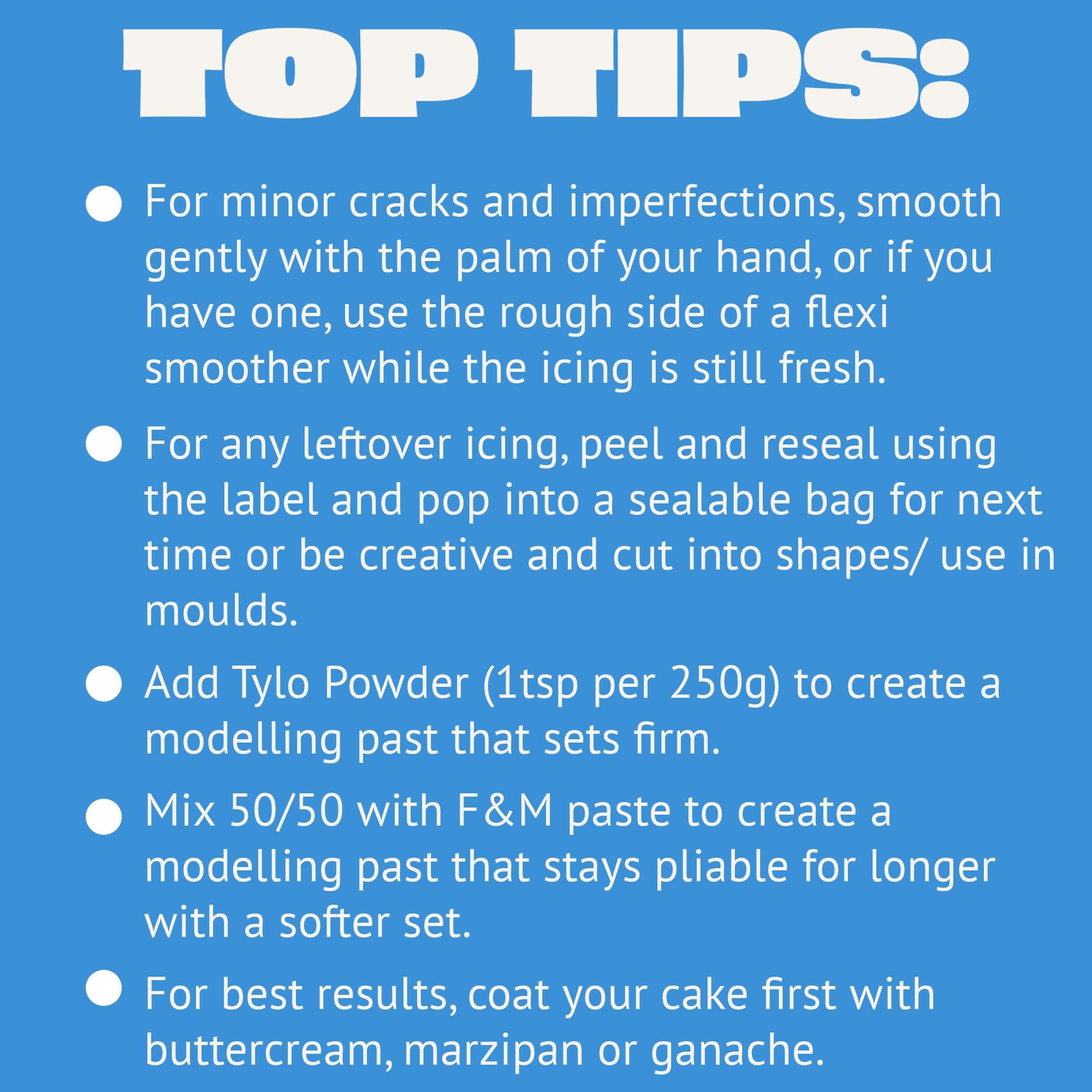 Renshaw Extra Stretch Smooth & Thin Blue Fondant Icing, 250g - Ready to Roll Cake Decorating Icing 11