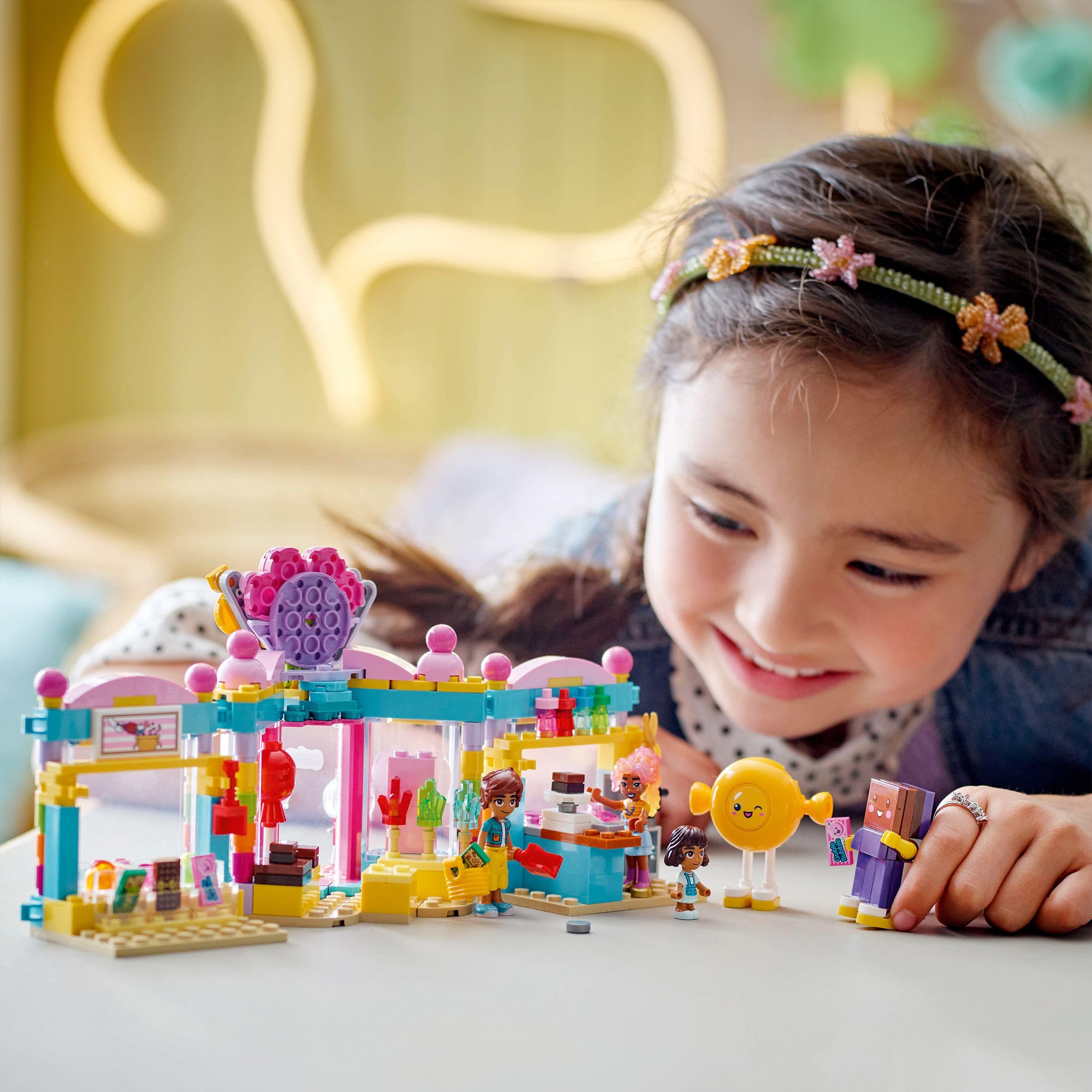 LEGO Friends Heartlake City Sweet Shop Set - Building Toy for Kids 6+ 6