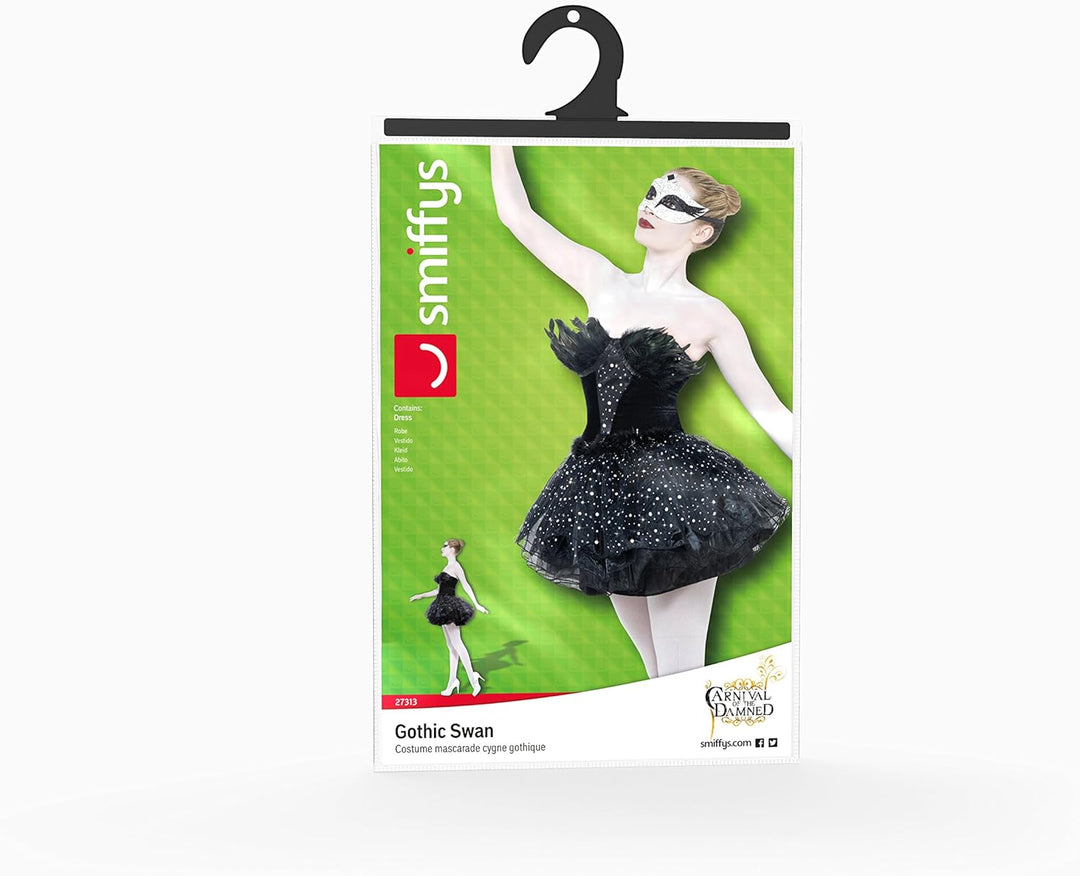 Smiffys Gothic Swan Costume - Size M (27313)