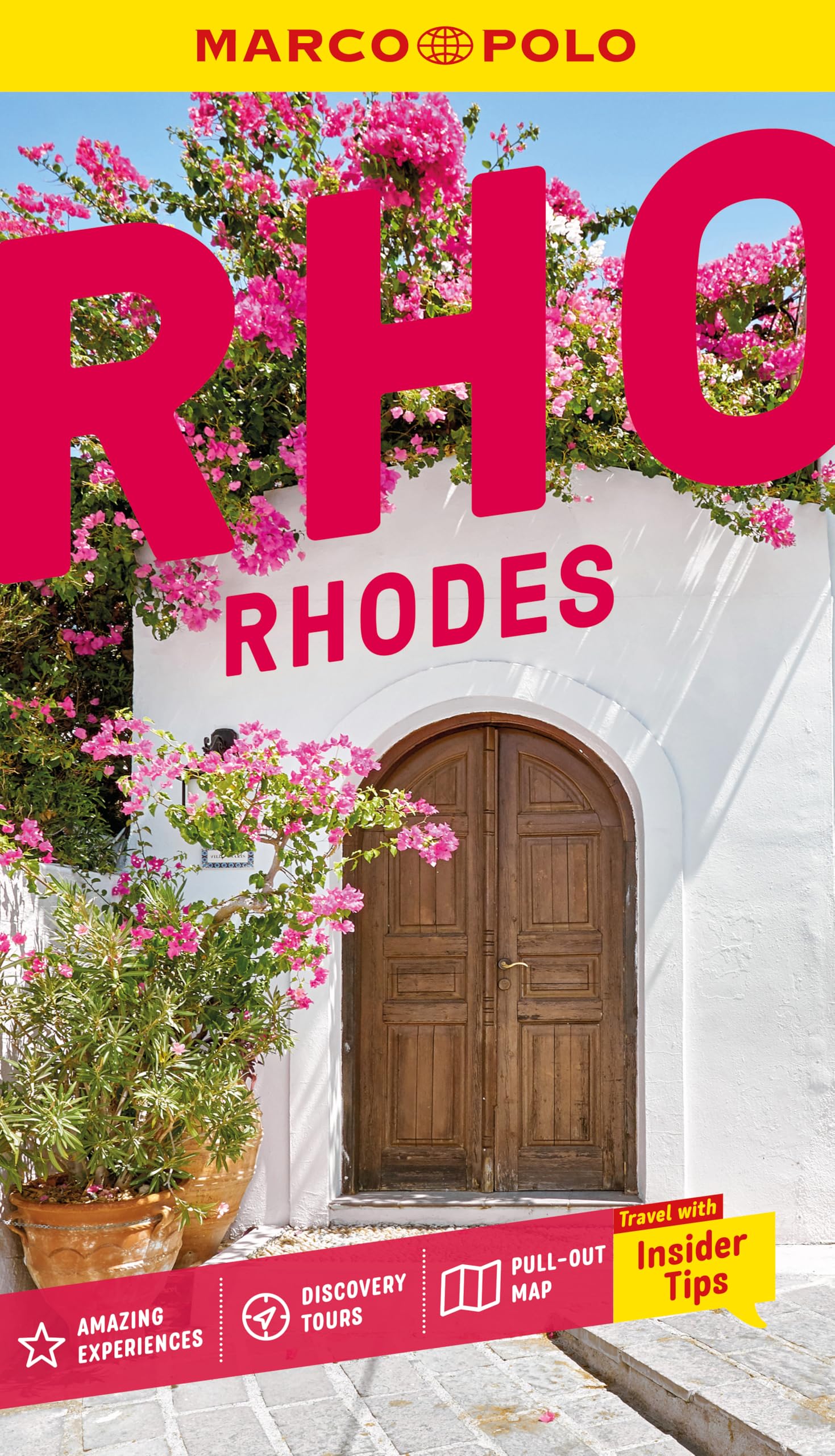 Marco Polo Rhodes Pocket Travel Guide - Local Knowledge | Pull-out Map | English