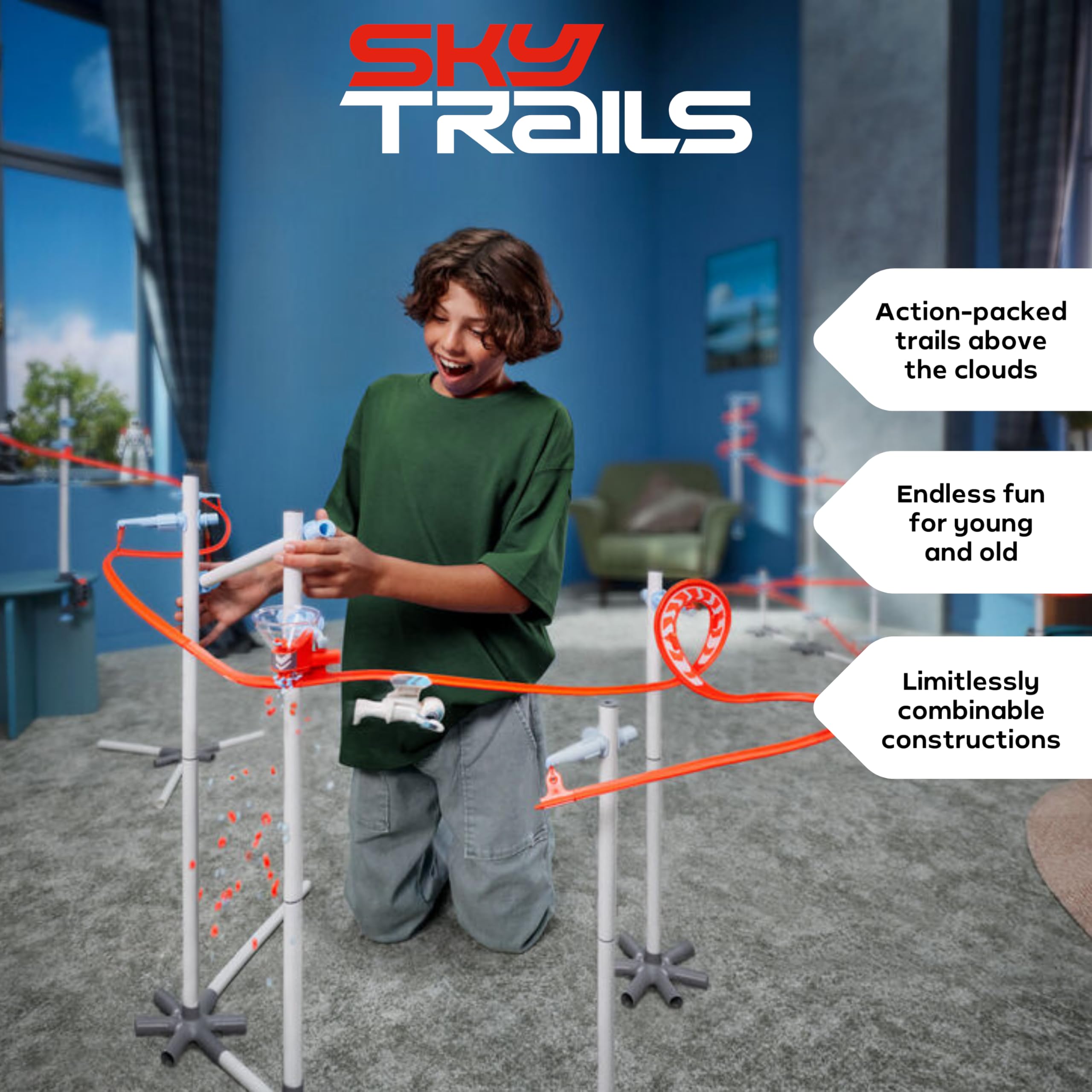 Sky Trails Starter Kit - Building Toy for Kids 7+ with 231 Pieces 8