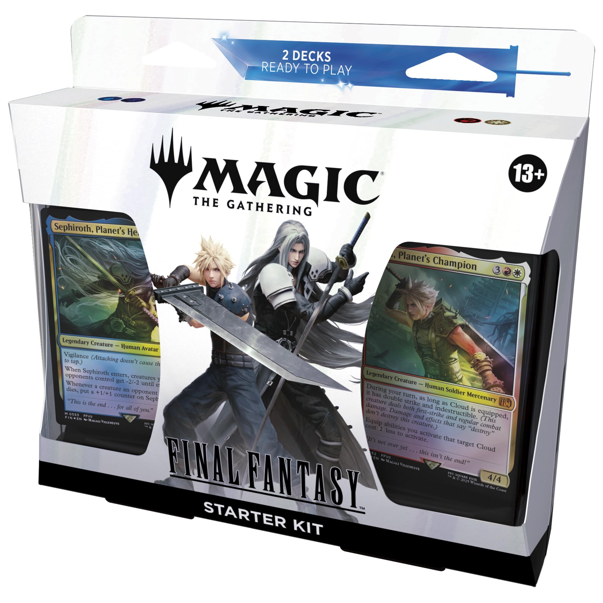 Magic: The Gathering FINAL FANTASY Starter Kit - 2-Player Card Game with Themed Decks