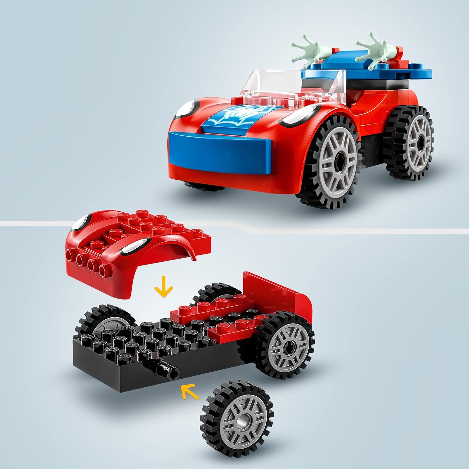 LEGO 10789 Marvel Spider-Man's Car and Doc Ock Playset - Building Toy for Kids 4+ 3