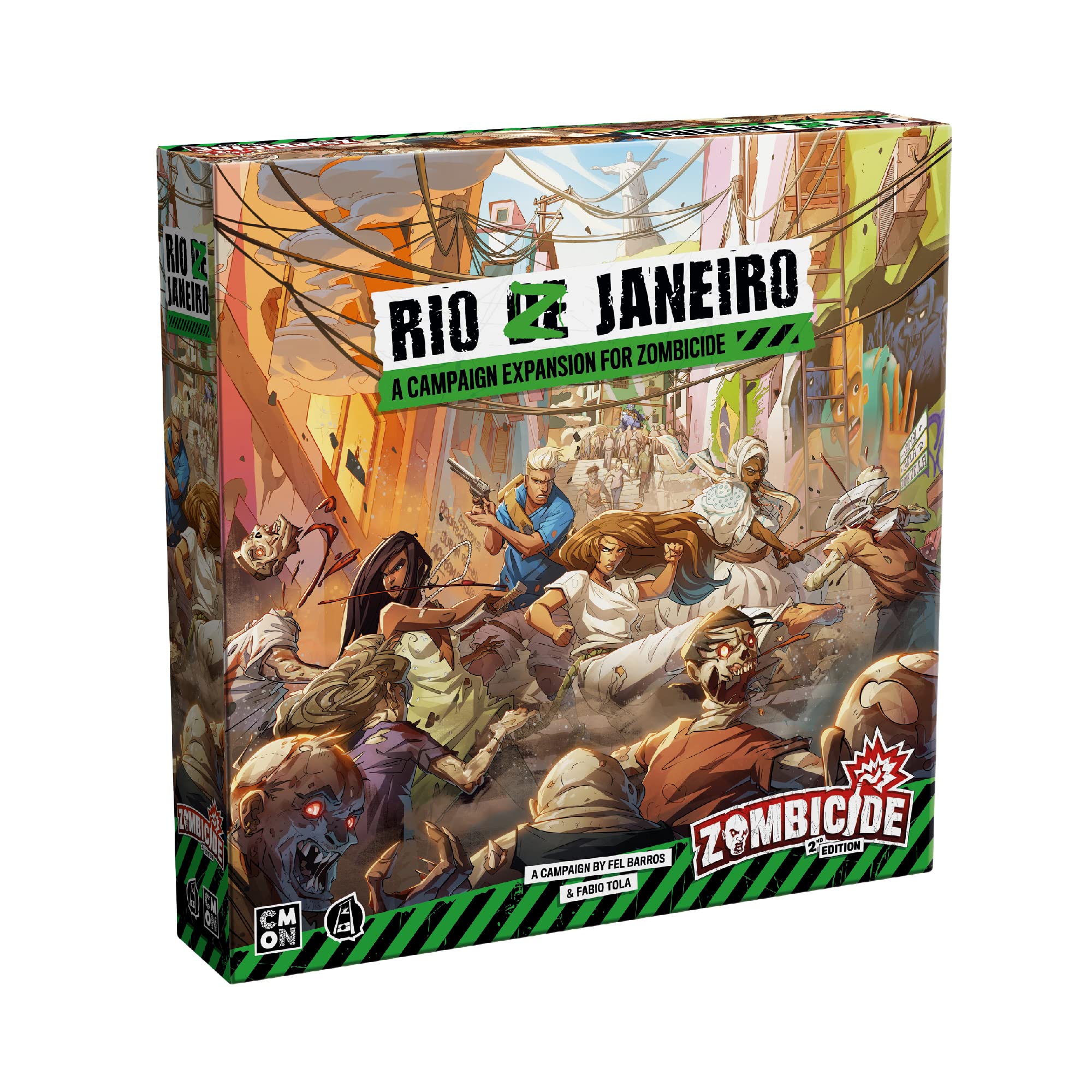 CMON Zombicide 2nd Edition: Rio Z Janeiro Expansion Board Game | Ages 14+ | 1-6 Players 1