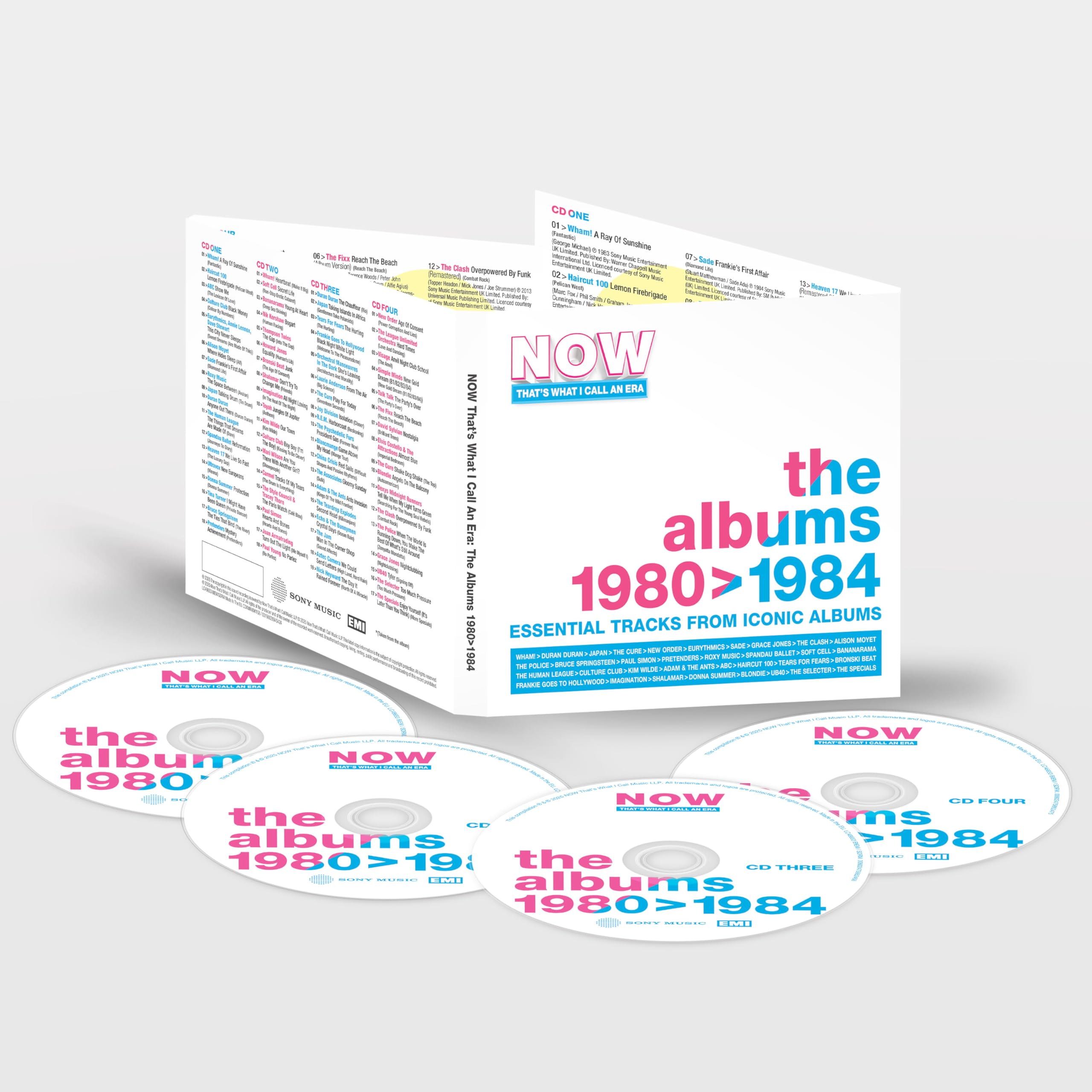 NOW That's What I Call An Era: The Albums 1980-1984 - 4CD Compilation 1