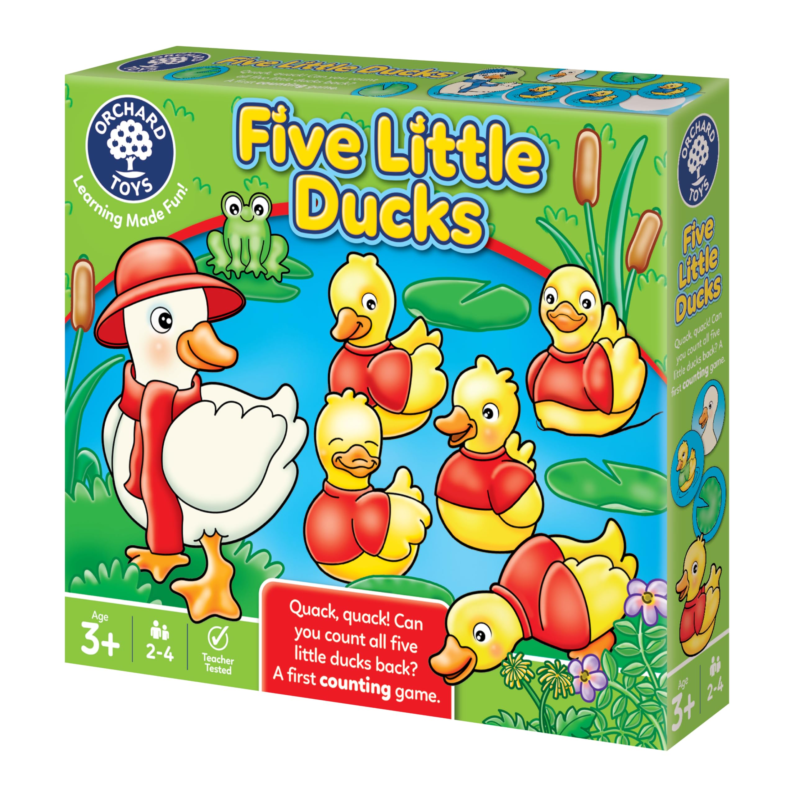Orchard Toys Five Little Ducks Educational Board Game for Toddlers Ages 3+