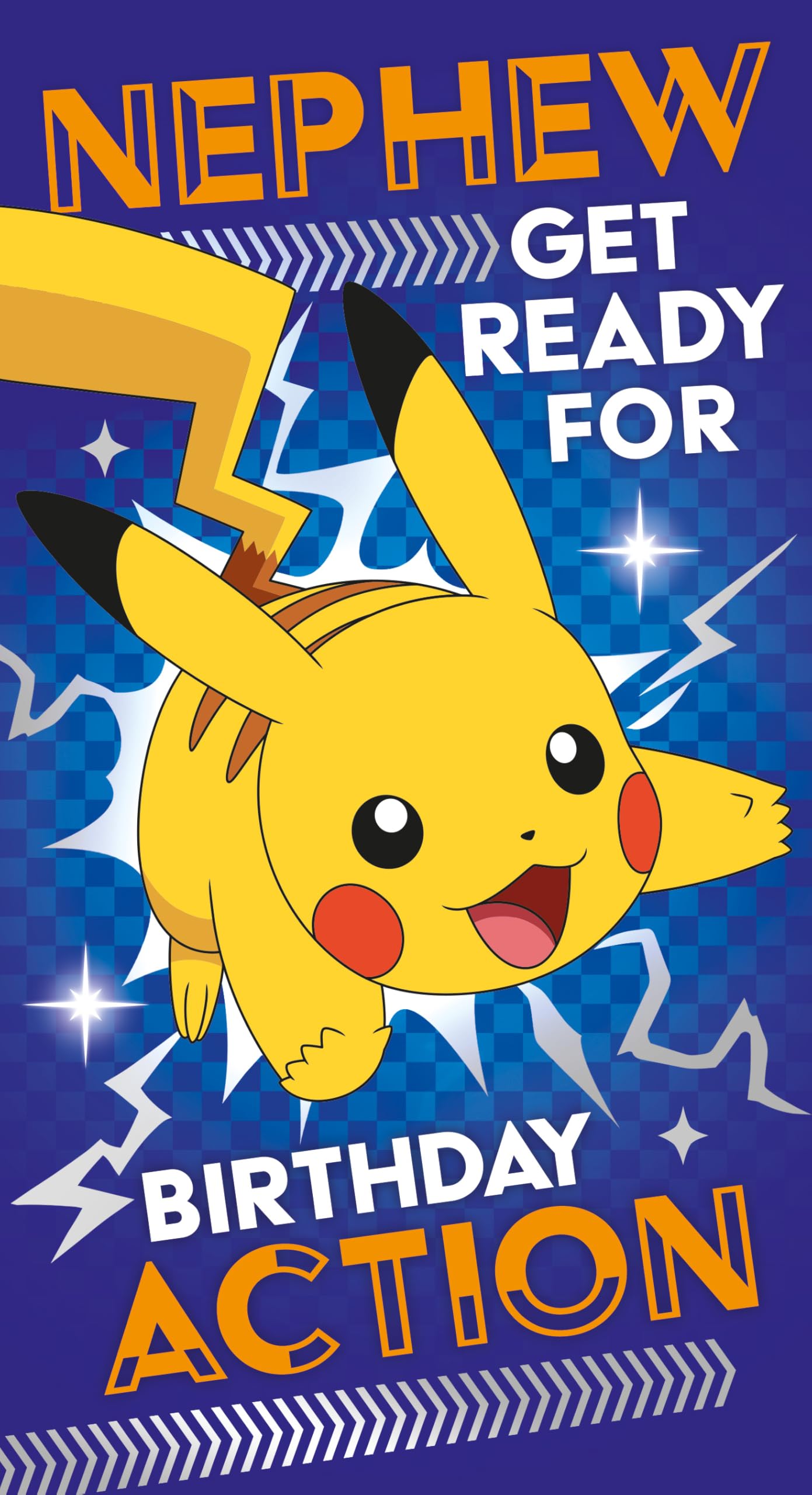 Danilo Promotions LTD Pokémon Nephew Birthday Card - A5 Size, Officially Licensed 1