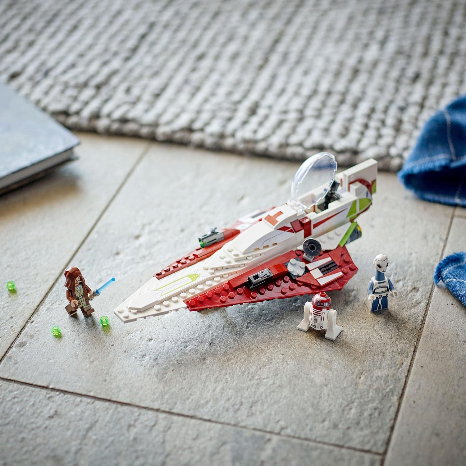 LEGO 75333 Star Wars Obi-Wan Kenobi’s Jedi Starfighter Building Set for Kids 7+ 6