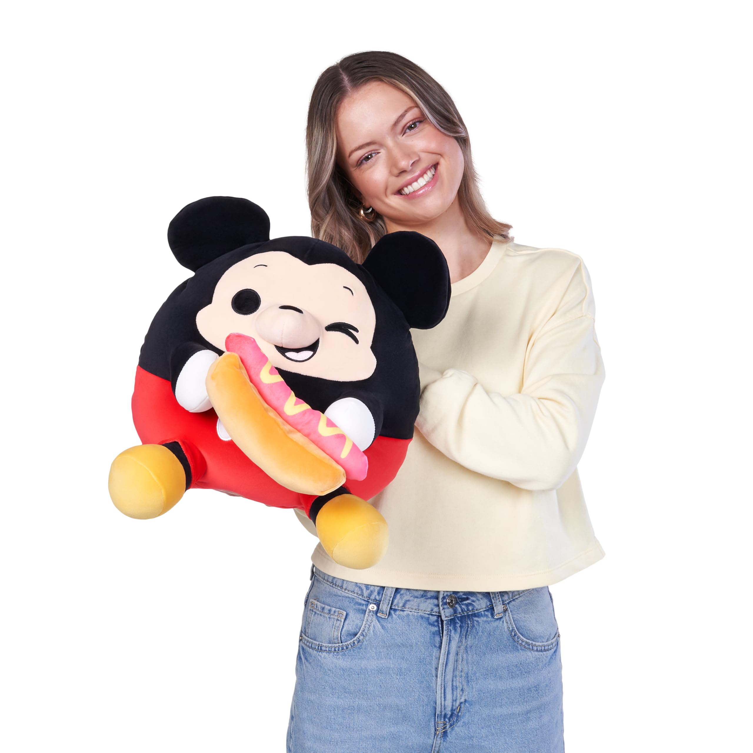 Snackles Disney 14-inch Plush - Mickey Snack Accessory by ZURU 6