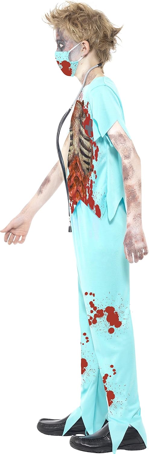 Smiffys Zombie Surgeon Costume - Size L (Ages 10-12) 8
