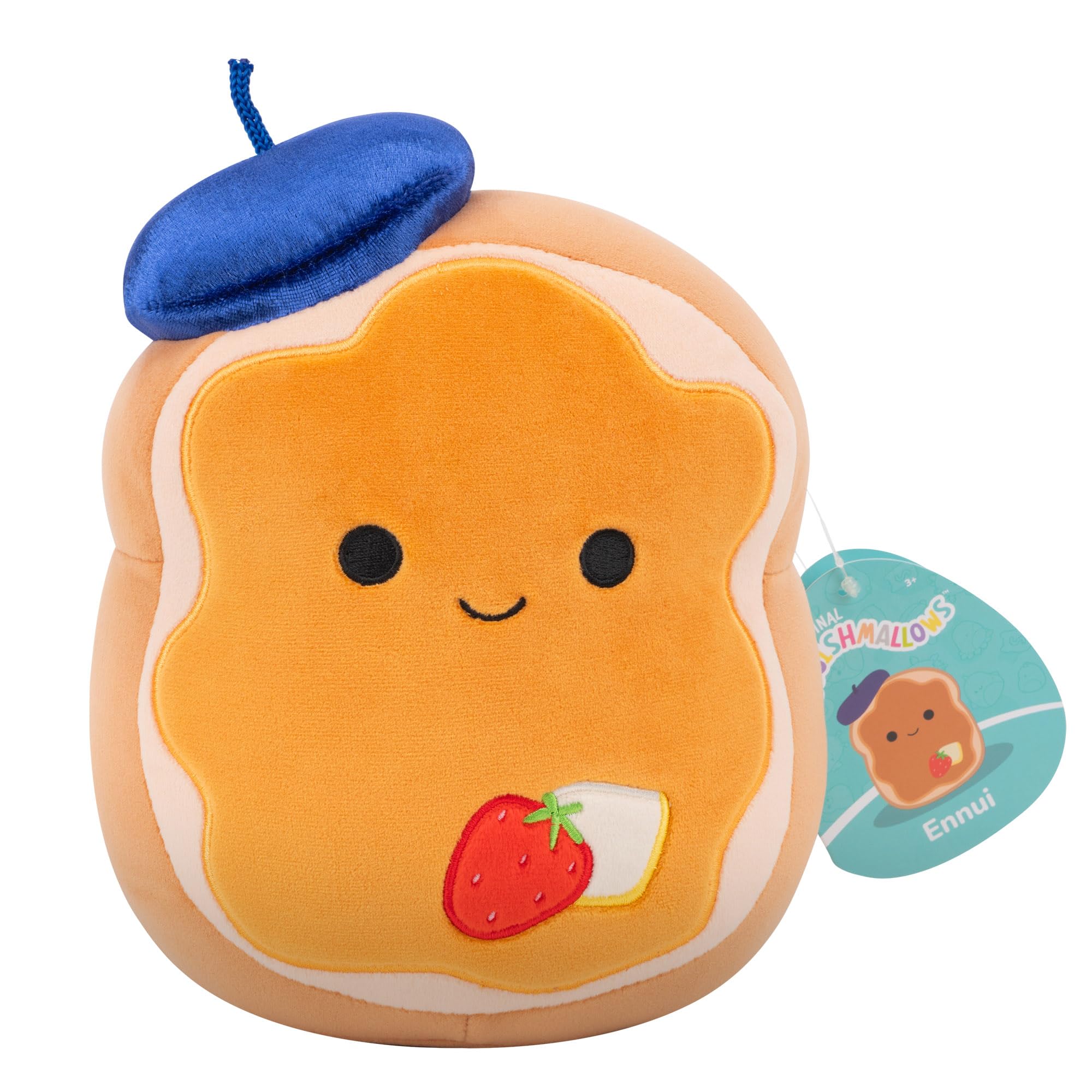 Squishmallows 7.5-Inch Ennui the French Toast Plush - Movie Star Character 7