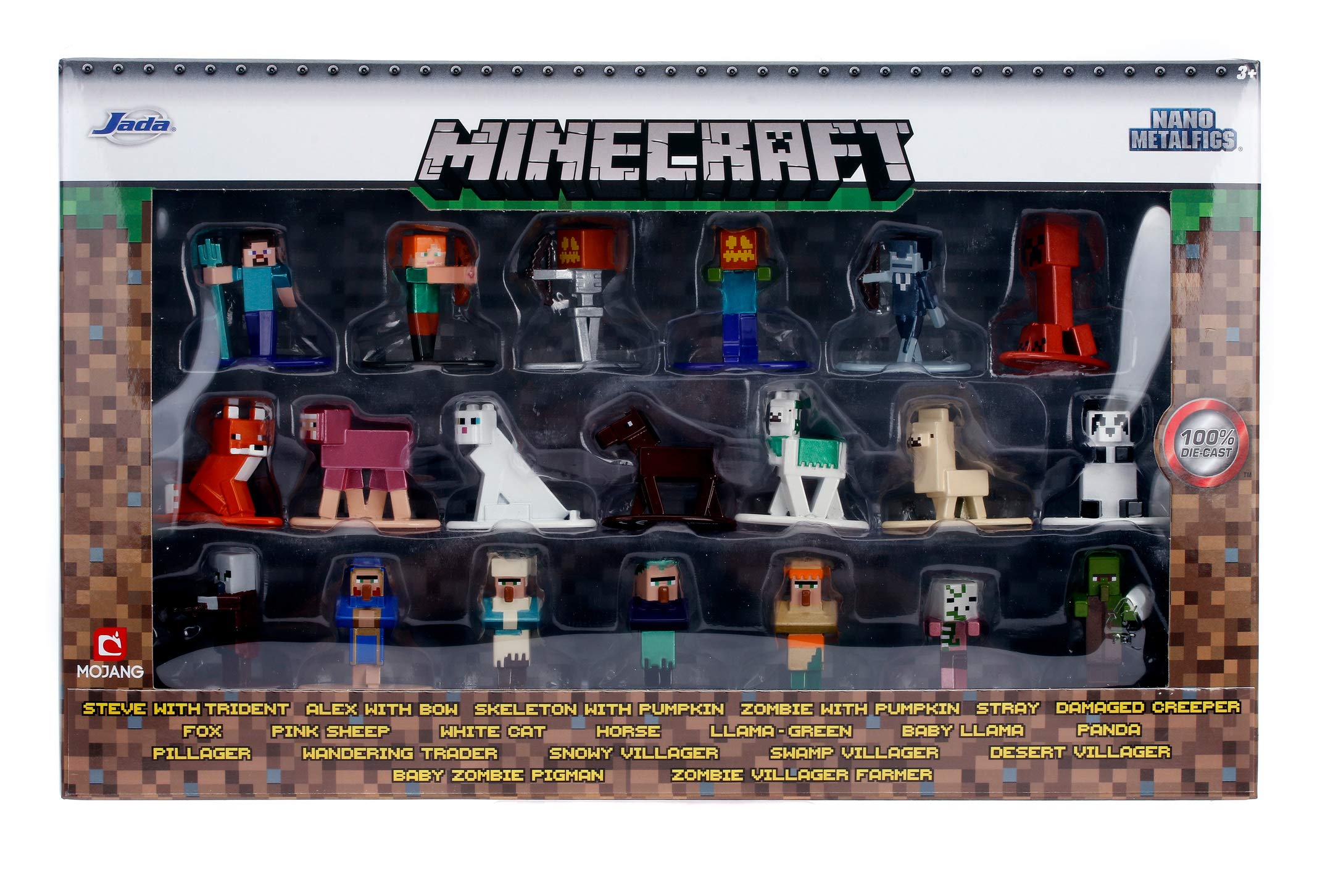 Jada Minecraft Wave 7 - 20-Pack Die-Cast Mini Collectible Figures 5