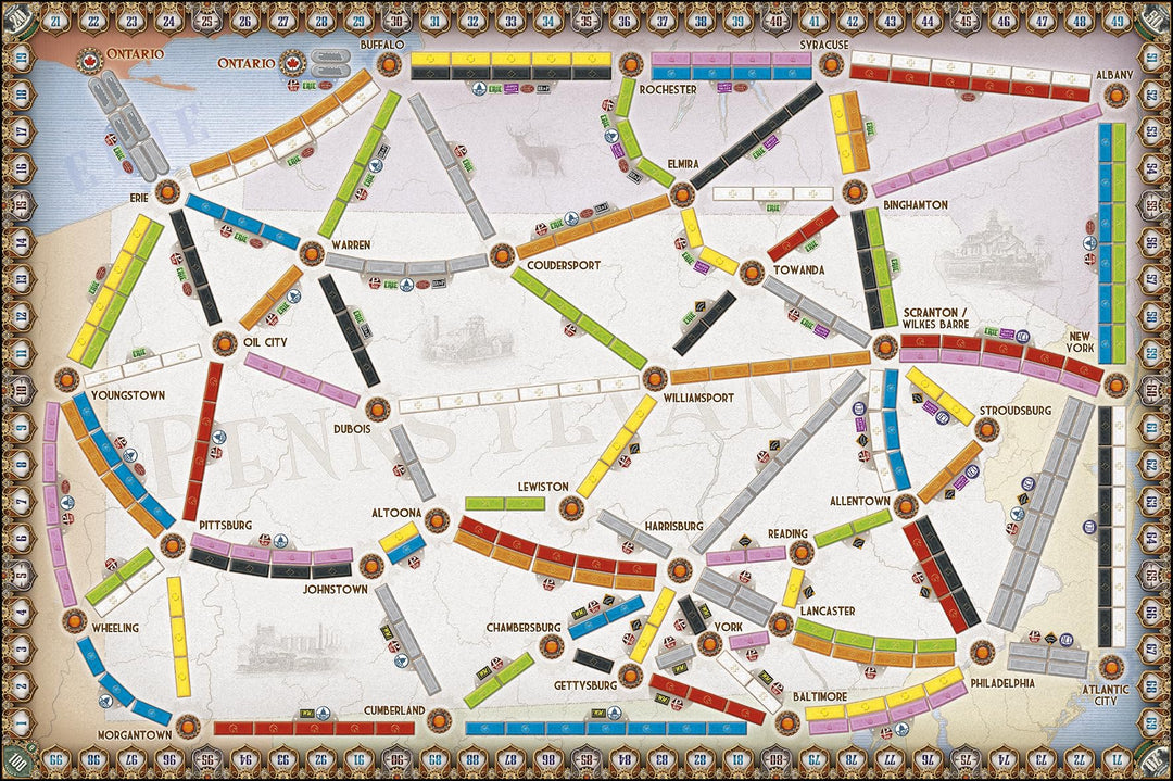 Tage des Wunders | Ticket to Ride Vereinigtes Königreich Brettspiel-ERWEITERUNG | Brettspiel für Erwachsene und Familie | Zugspiel | Ab 8 Jahren | Für 2 bis 5 Spieler | Durchschnittliche Spielzeit 30–60 Minuten