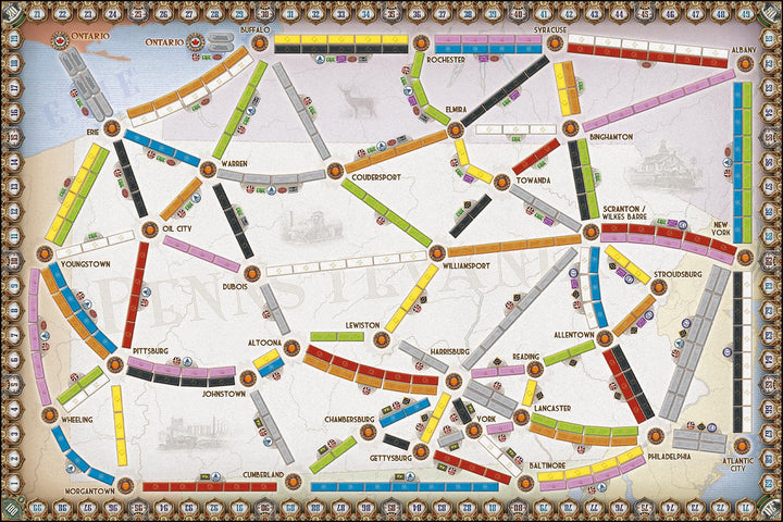 Tage des Wunders | Ticket to Ride Vereinigtes Königreich Brettspiel-ERWEITERUNG | Brettspiel für Erwachsene und Familie | Zugspiel | Ab 8 Jahren | Für 2 bis 5 Spieler | Durchschnittliche Spielzeit 30–60 Minuten