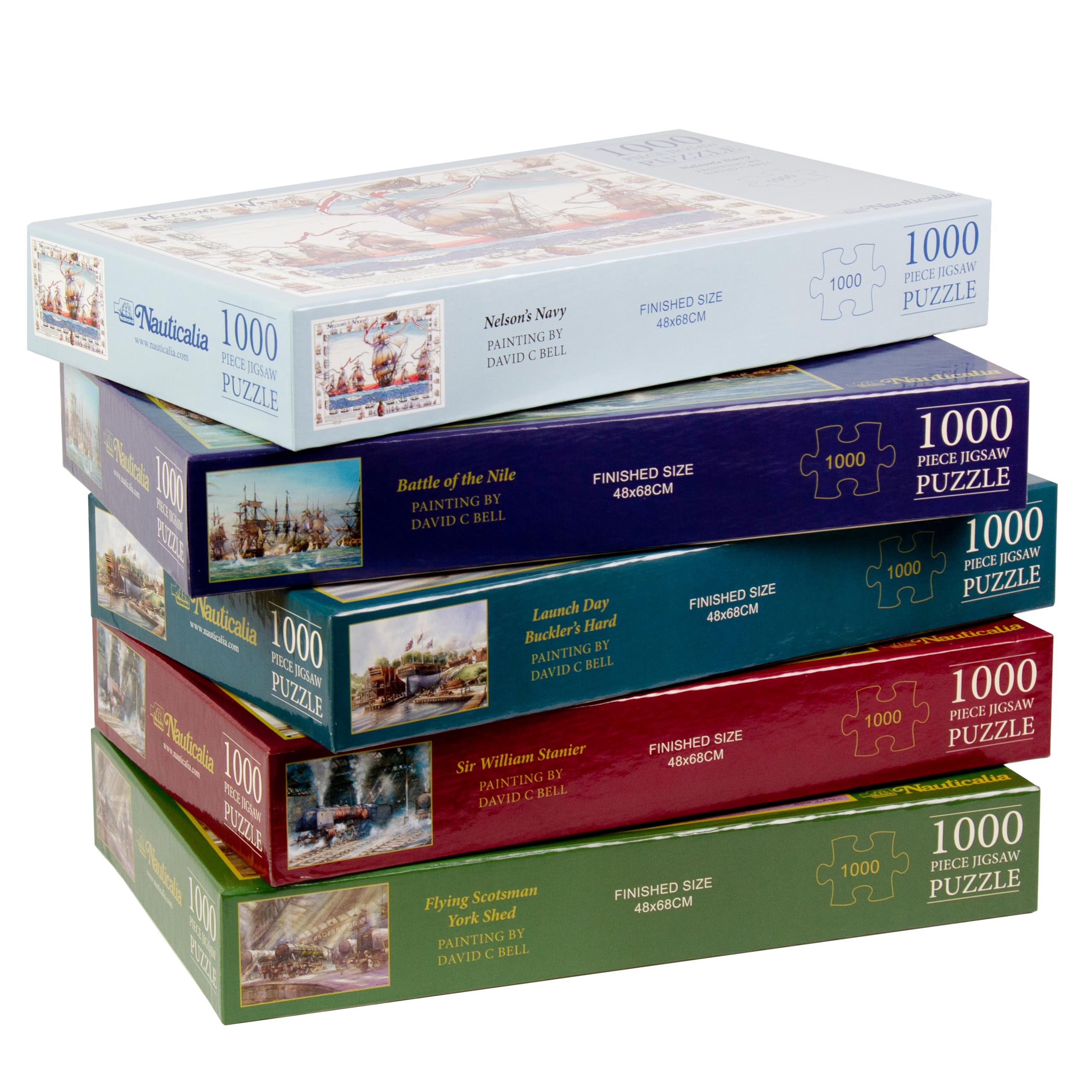 Flying Scotsman at York Shed 1000-Piece Puzzle by David Bell 7