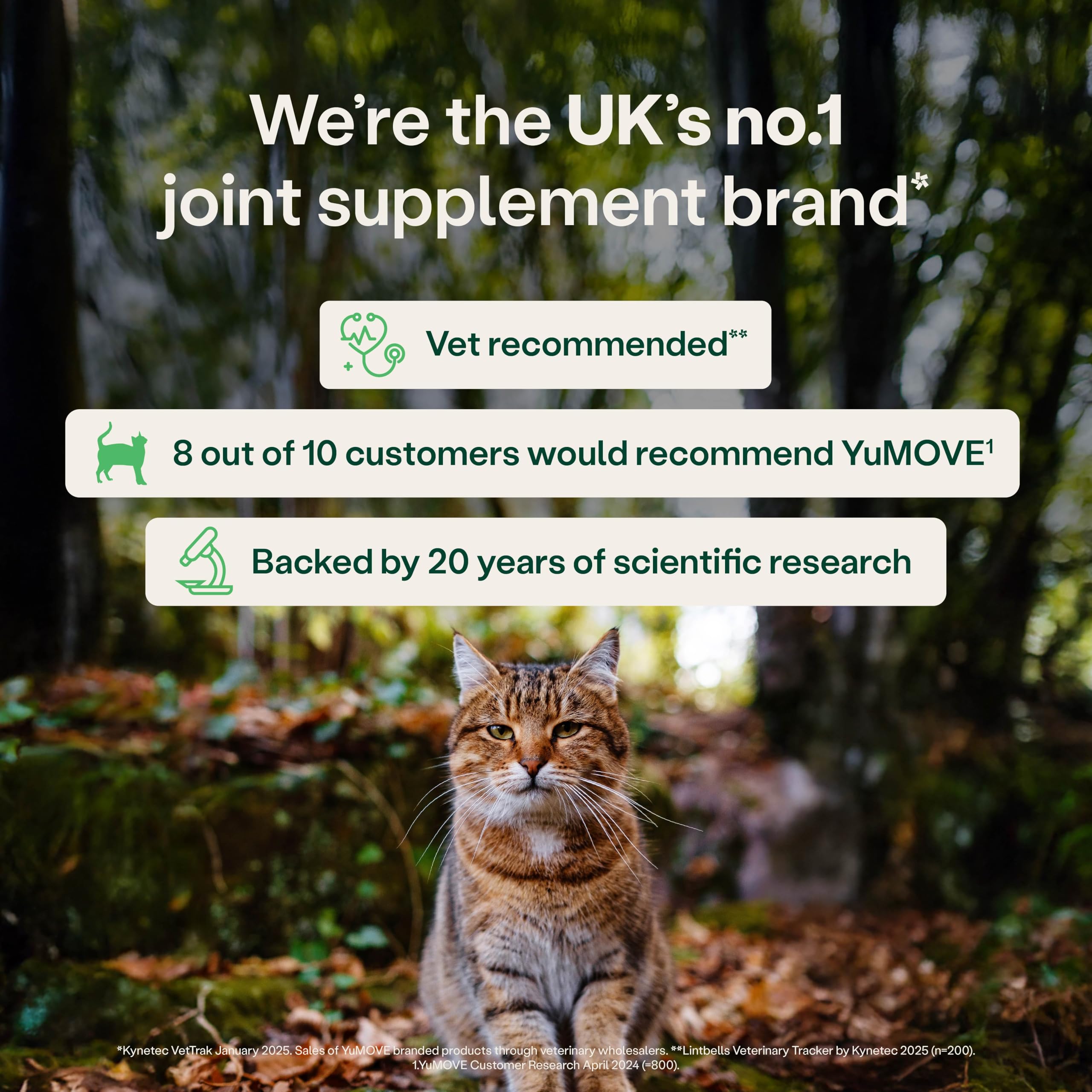 YuMOVE Senior Cat Joint Supplement for Joint Care & Aid | 30 Chews | Cats Aged 8 Weeks+ 4
