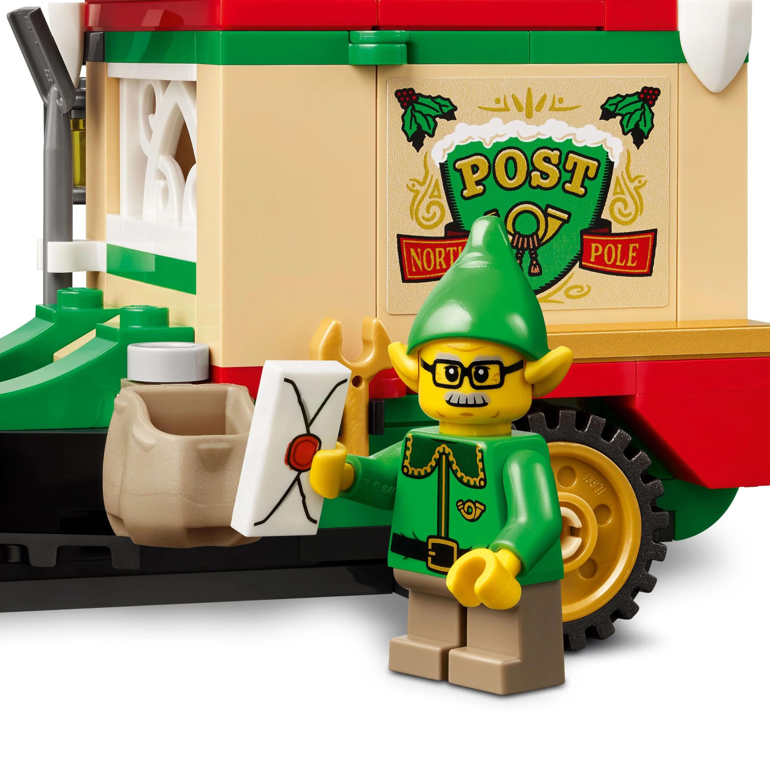 LEGO Santa's Delivery Truck Toy - Building Set for 8+ Year Olds with Elf Minifigure 6