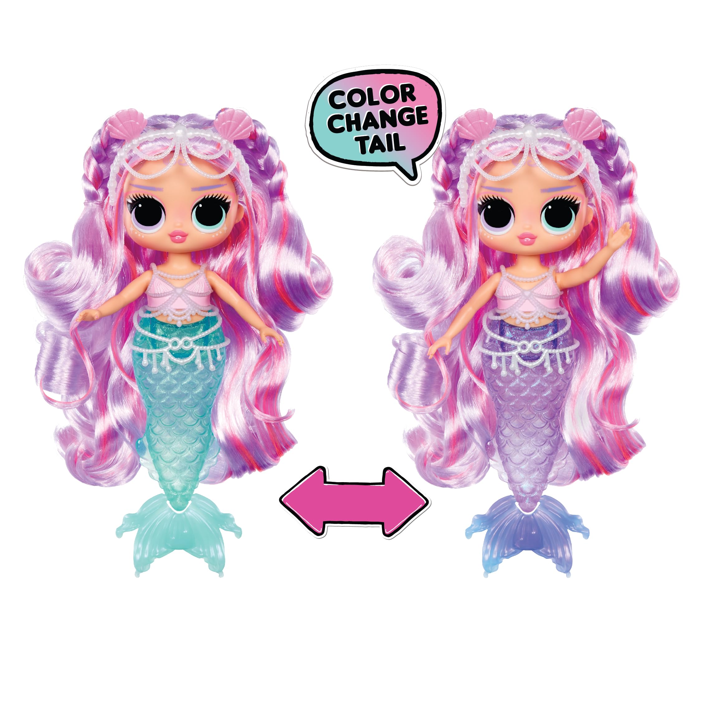 L.O.L. Surprise! Tweens Mermaid Lana Marine Fashion Doll | Colour Changing Tail | 10 Inches 3