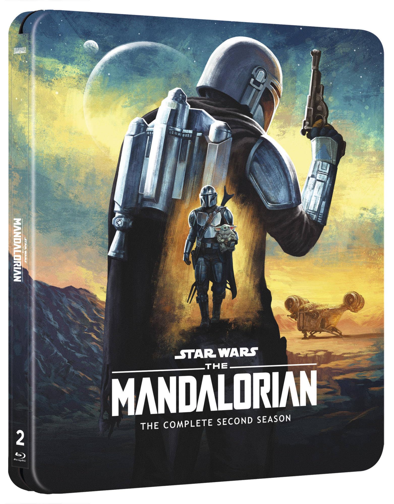 Mandalorian S2 Steelbook UHD & Blu ray [Region B]