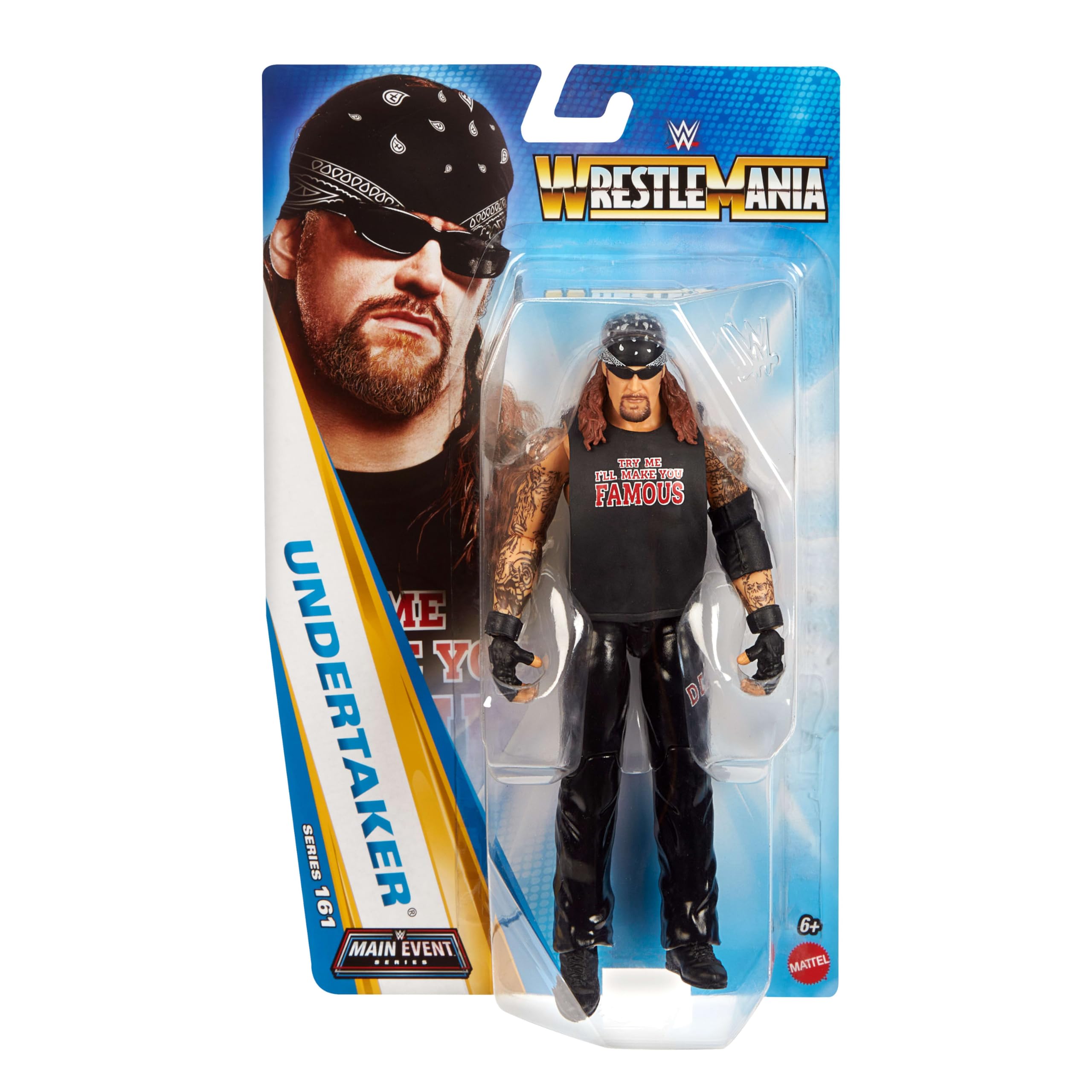 WWE Undertaker Action Figure - Main Event Series #161 | 6-inch Scale | TrueFX Detail 2