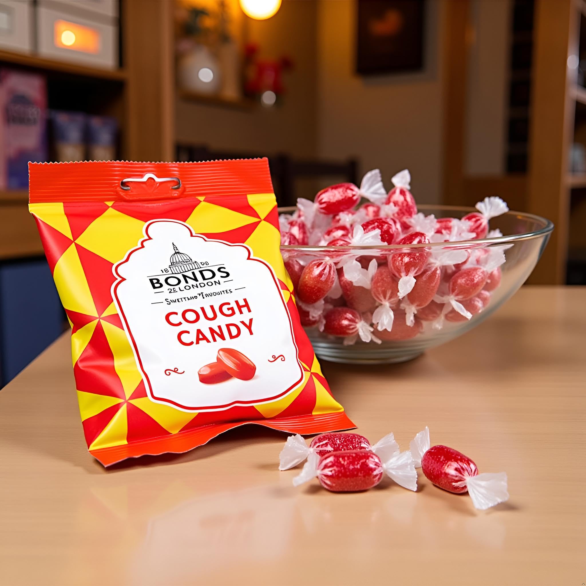 Bonds of London Cough Candy Bags - Retro Aniseed Boiled Sweets Multipack | 12 Bags x 120g 8