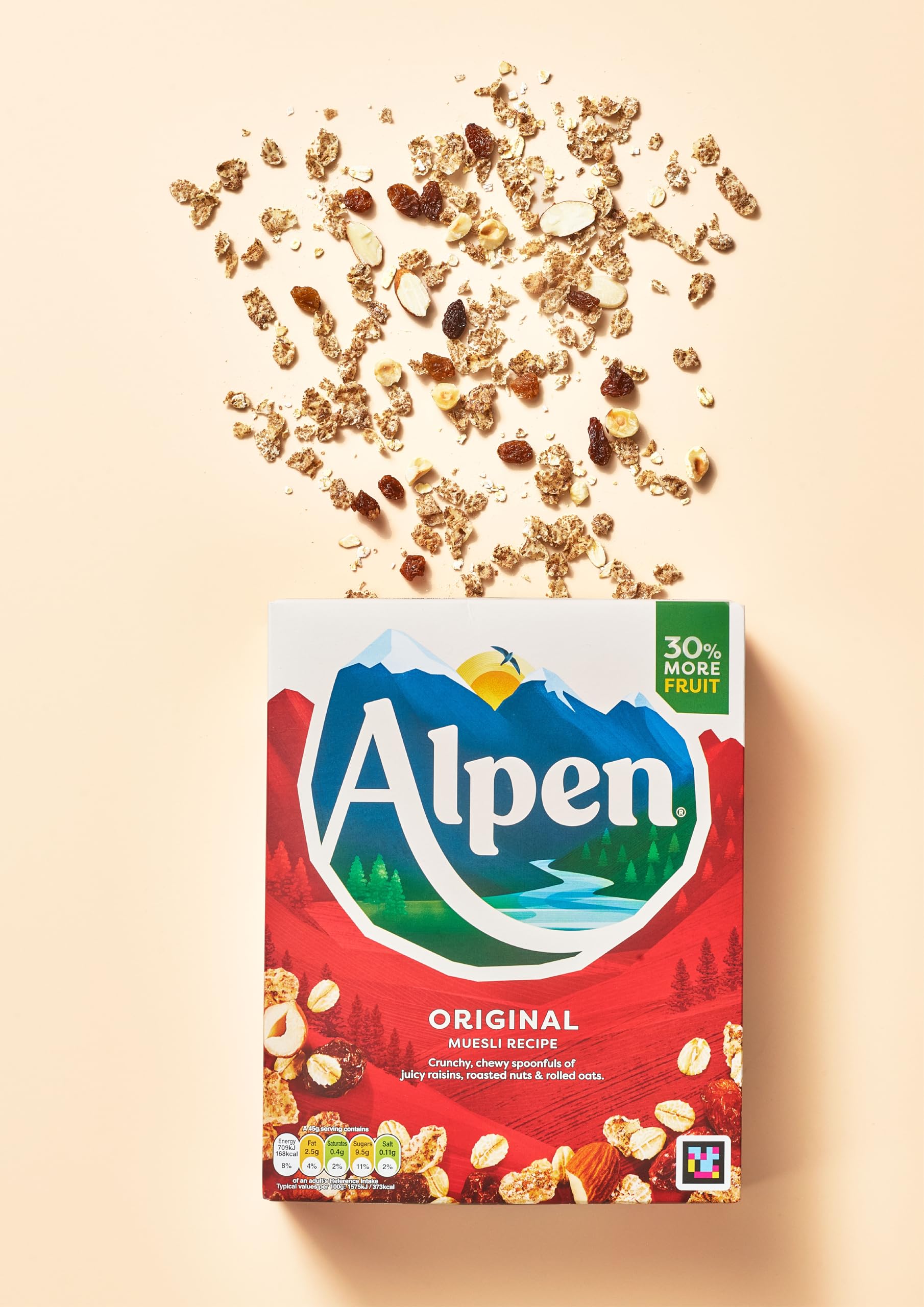 Alpen Original Muesli - High in Fibre, Low Sugar, +30% More Fruit | 1.35 kg 4