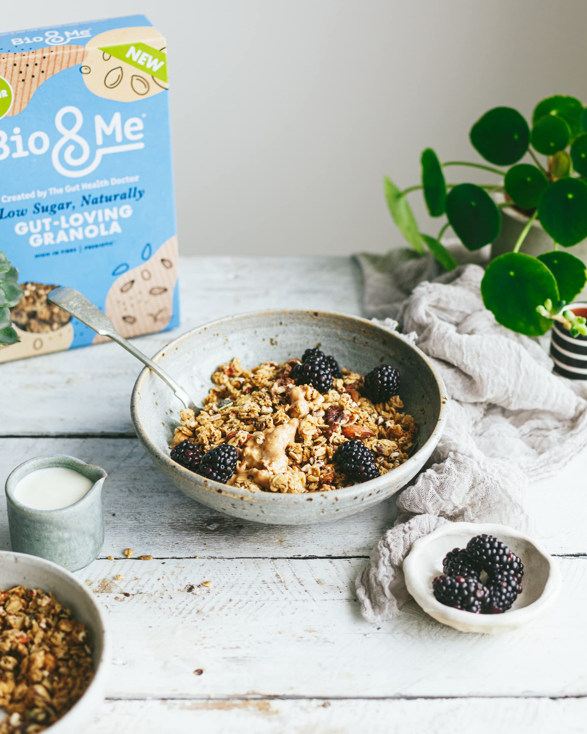 Bio&Me Low Sugar Granola - 3% Sugar, High Fibre, Vegan Friendly | 360g