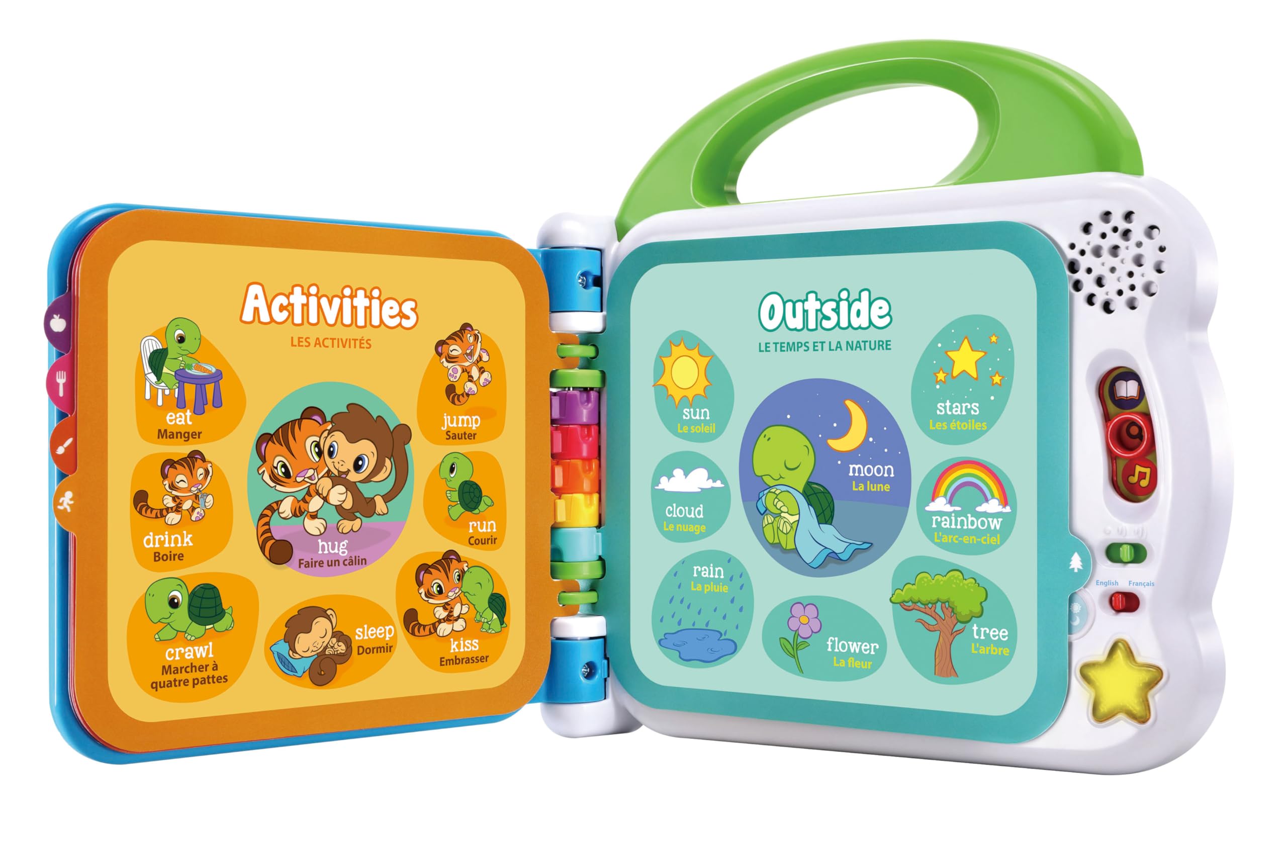 LeapFrog Learning Friends 100 Words Book - Interactive Bilingual Educational Toy for Toddlers 12M+ 2