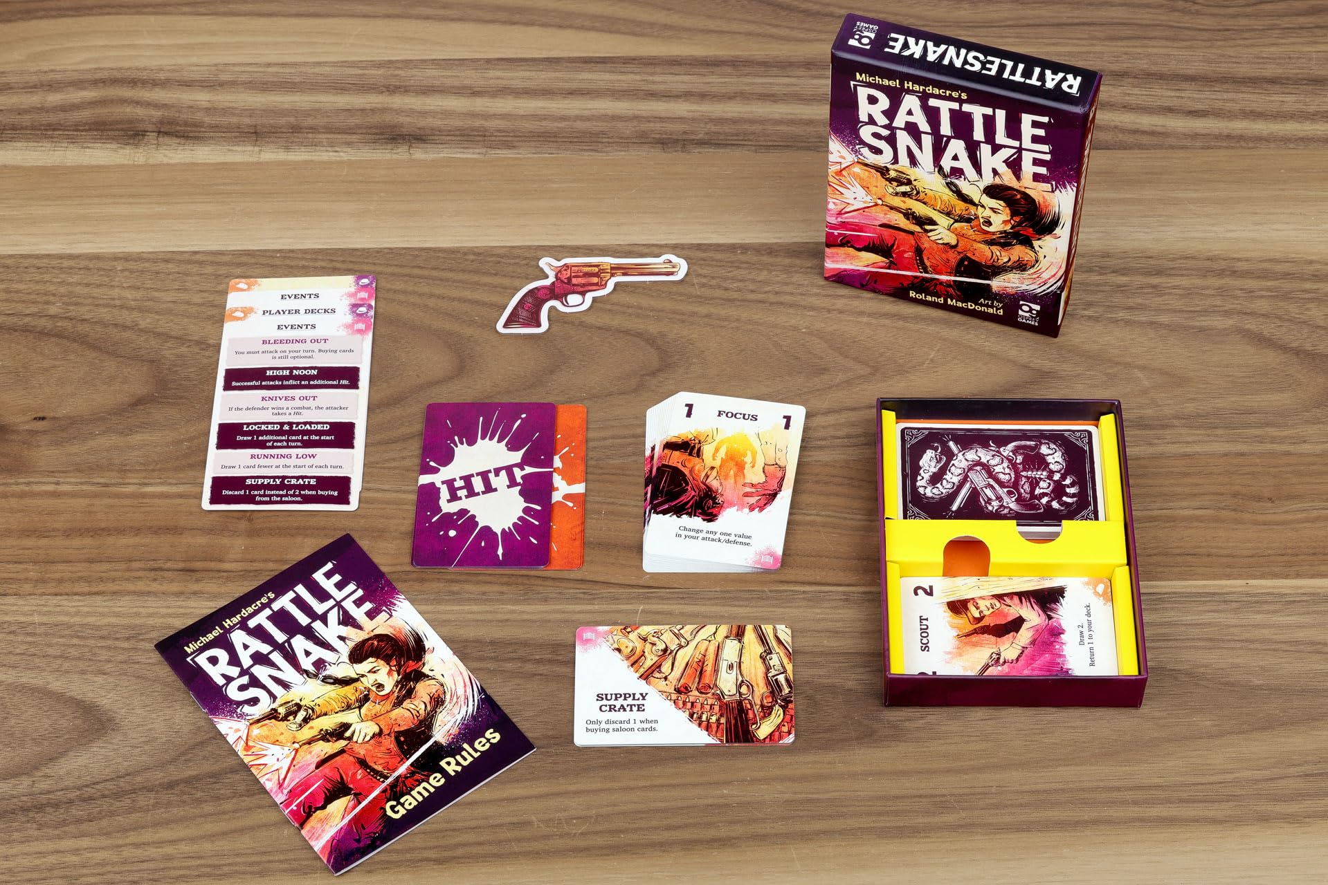Osprey Games Rattlesnake Dedicated Deck Card Game | 2 Players | ~15 Min Playtime | Ages 16+ 5
