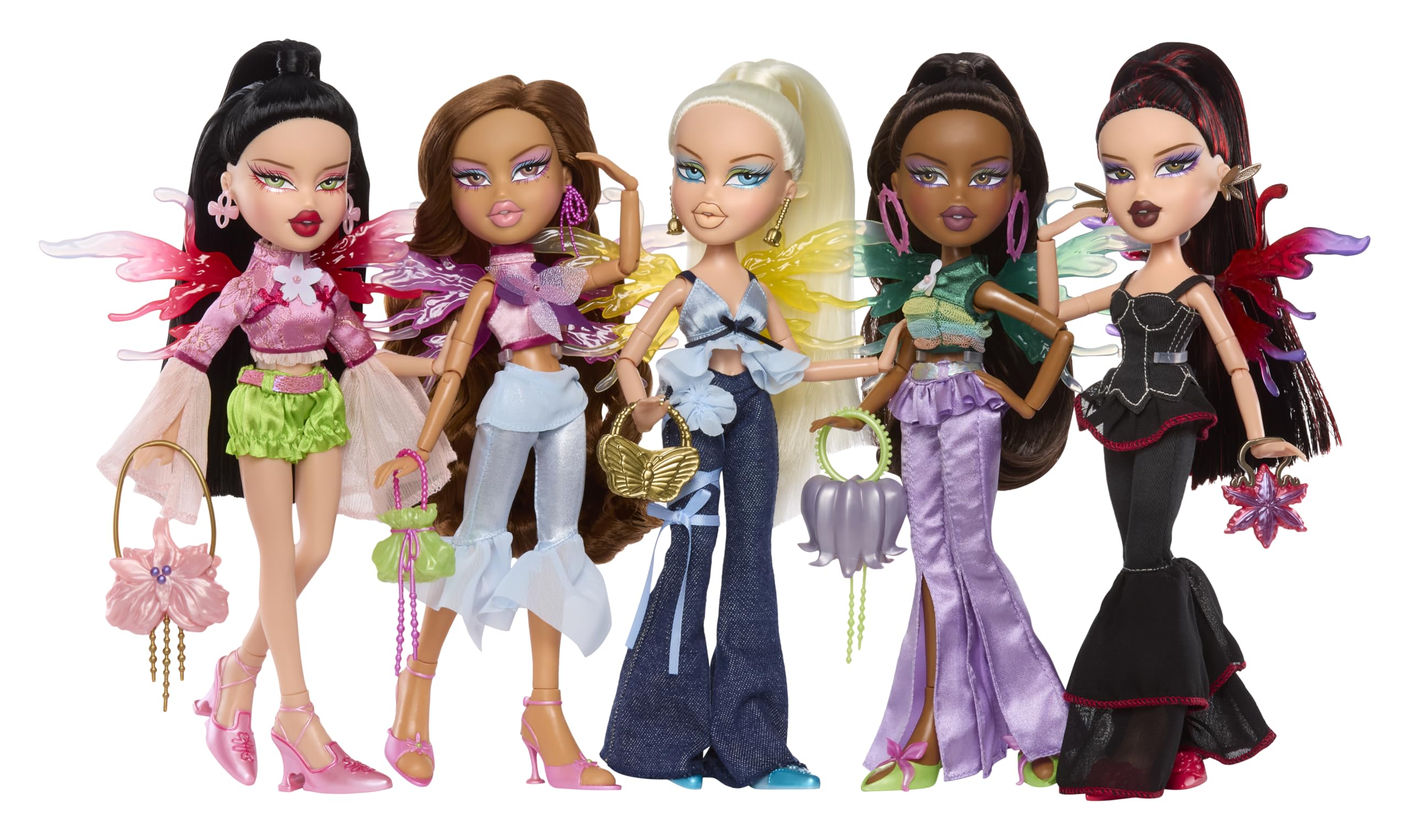 Bratz Fashion Pixiez Cloe - Collectible Fantasy Doll with Transformable Wings Ring & Fashion Accessories 8