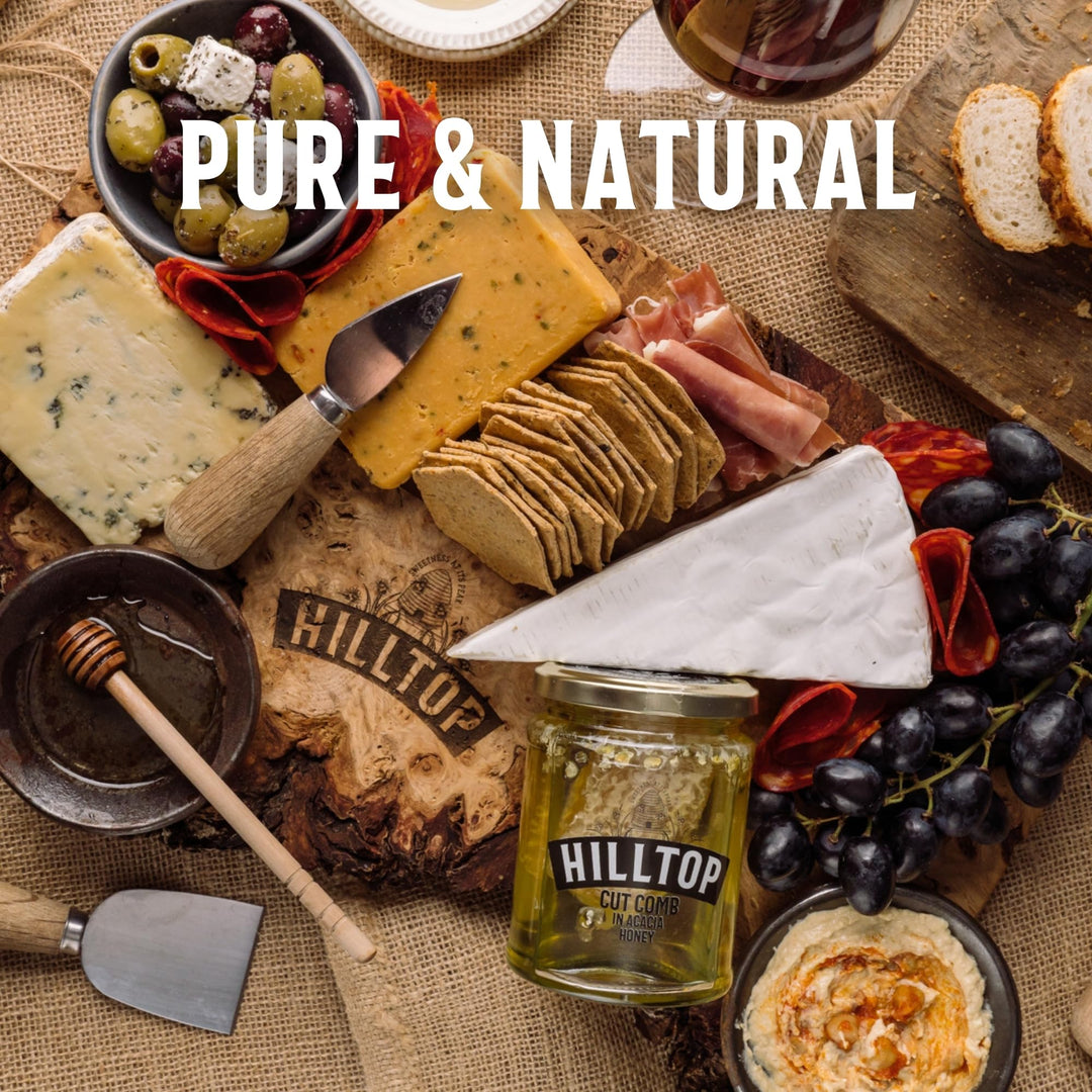 Hilltop Honey - Cut Comb in Acacia Honey 340g