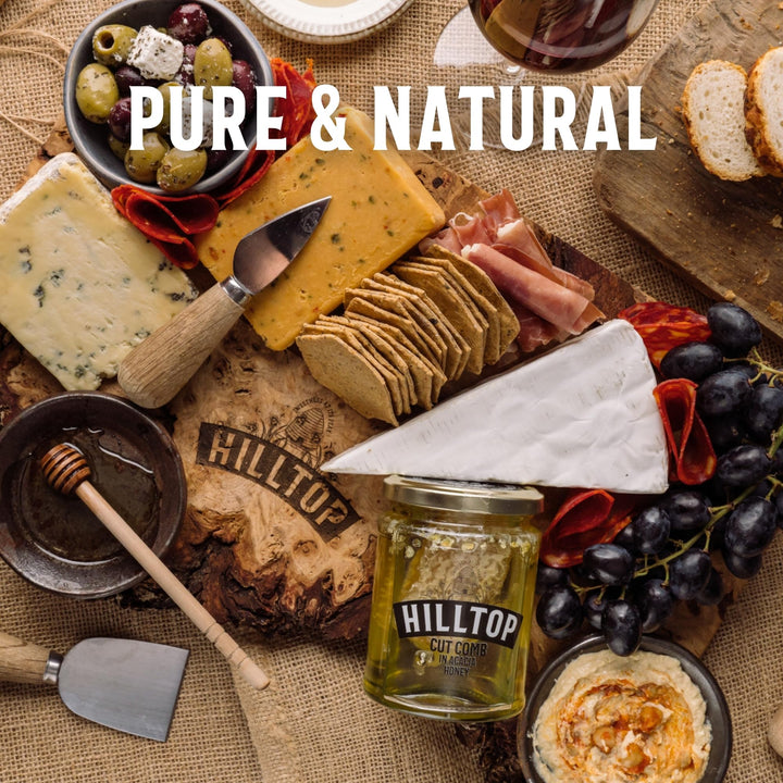 Hilltop Honey - Cut Comb in Acacia Honey 340g
