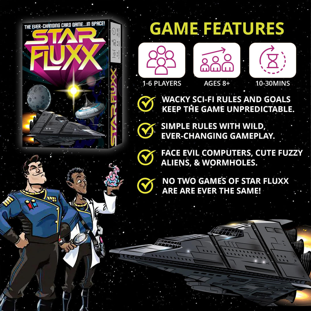 Star Fluxx Kartenspiel