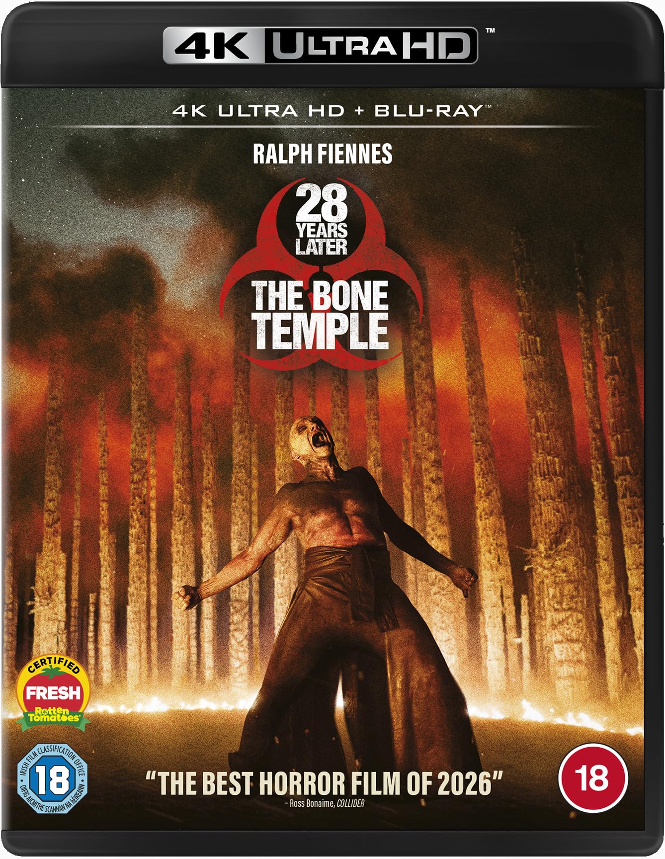 28 Years Later: The Bone Temple [Blu-ray] [Region A]