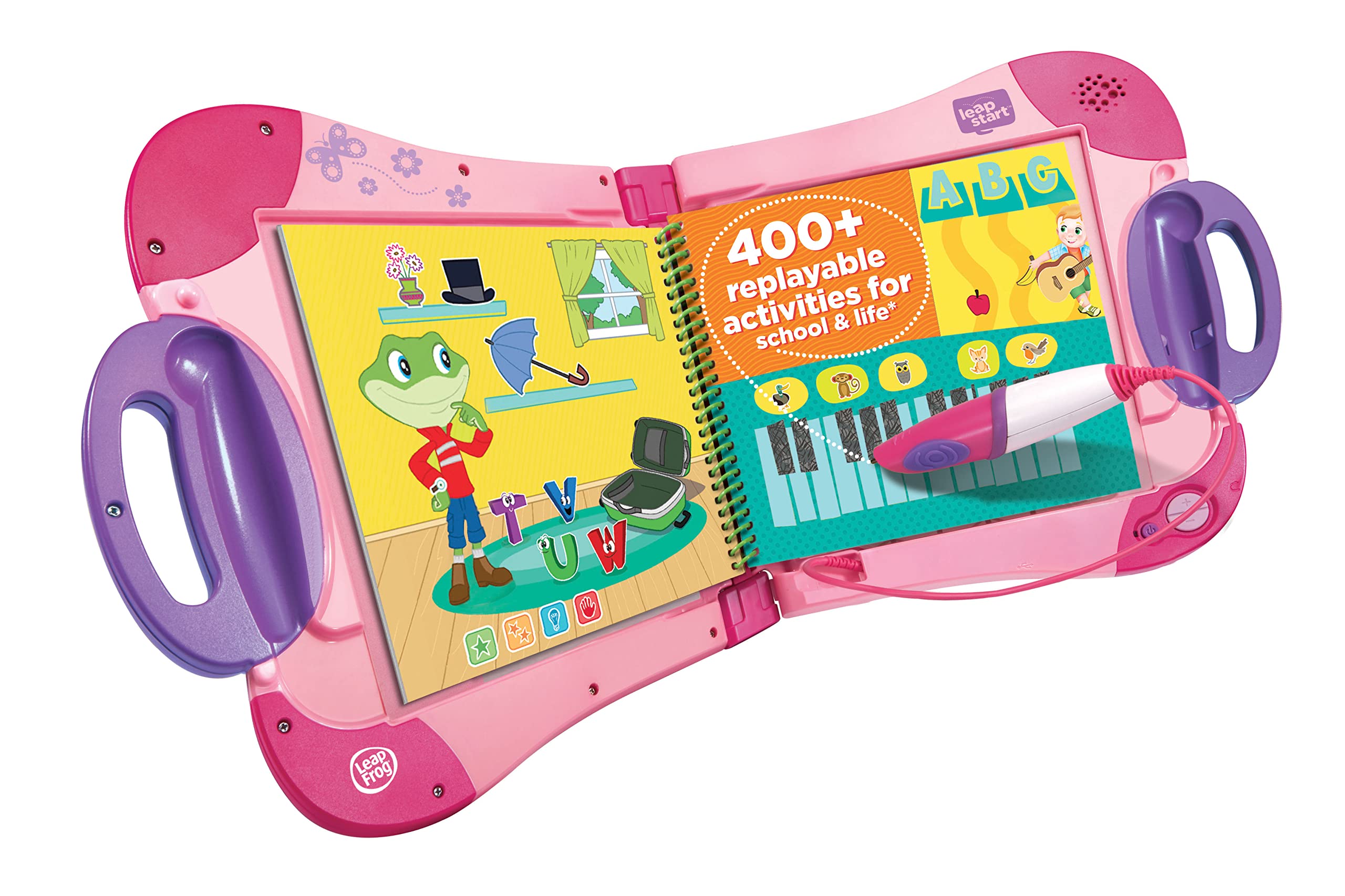 LeapFrog LeapStart Electronic Book - Interactive Learning for Ages 2-7 | Pink 5