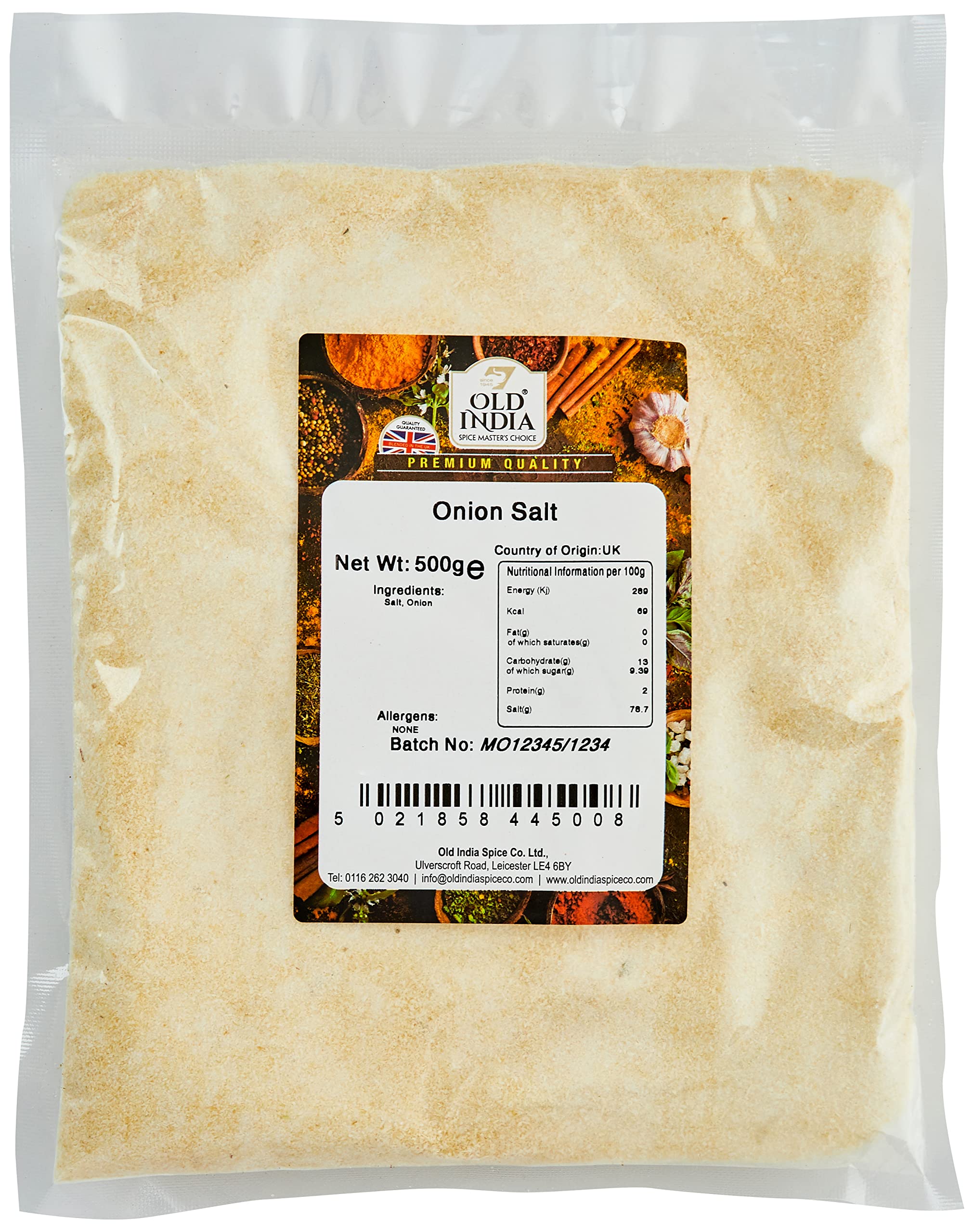 Old India Onion Salt 500g