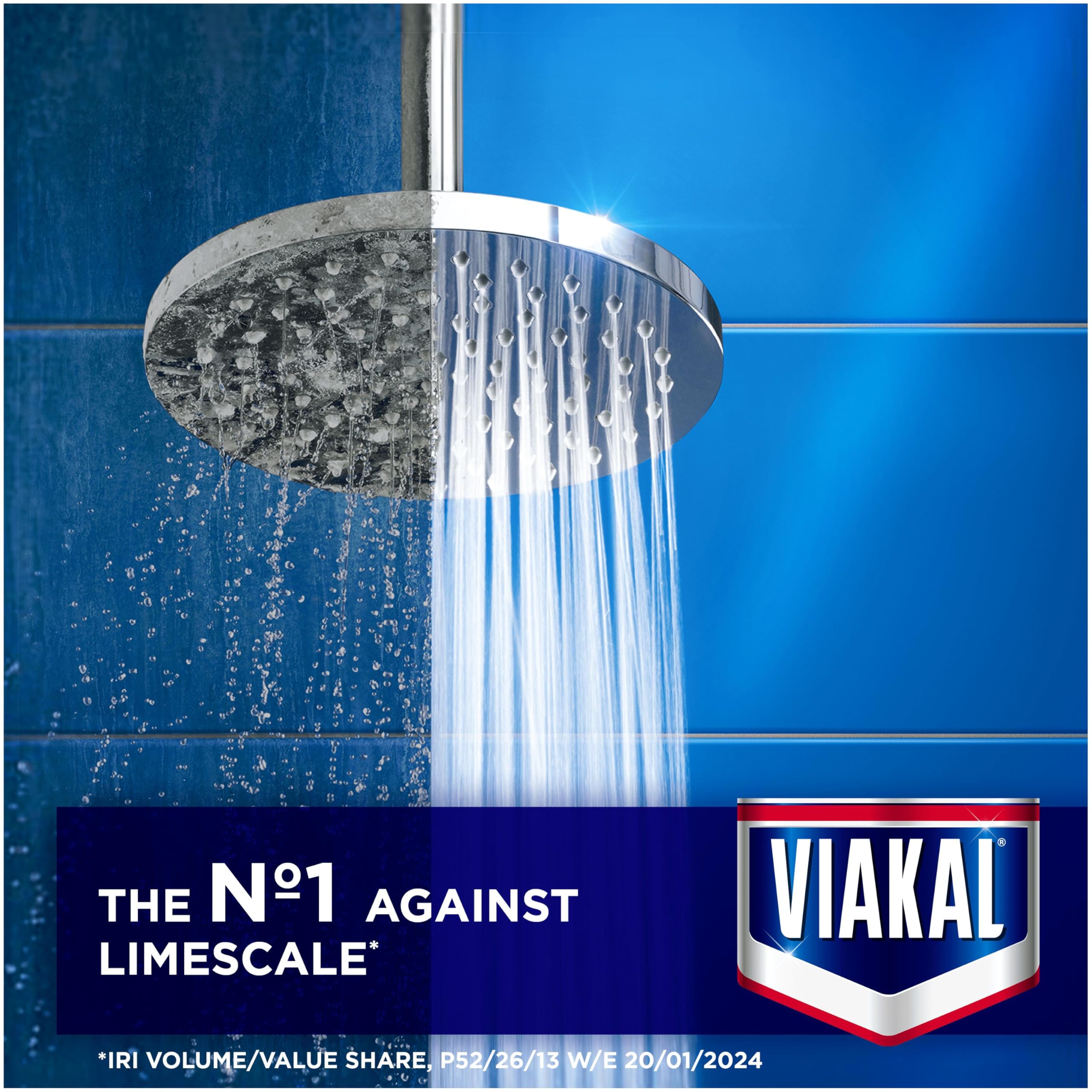 Viakal Classic Limescale Remover Spray - Eliminates 100% Limescale | Floral Scent | 1050ml 2