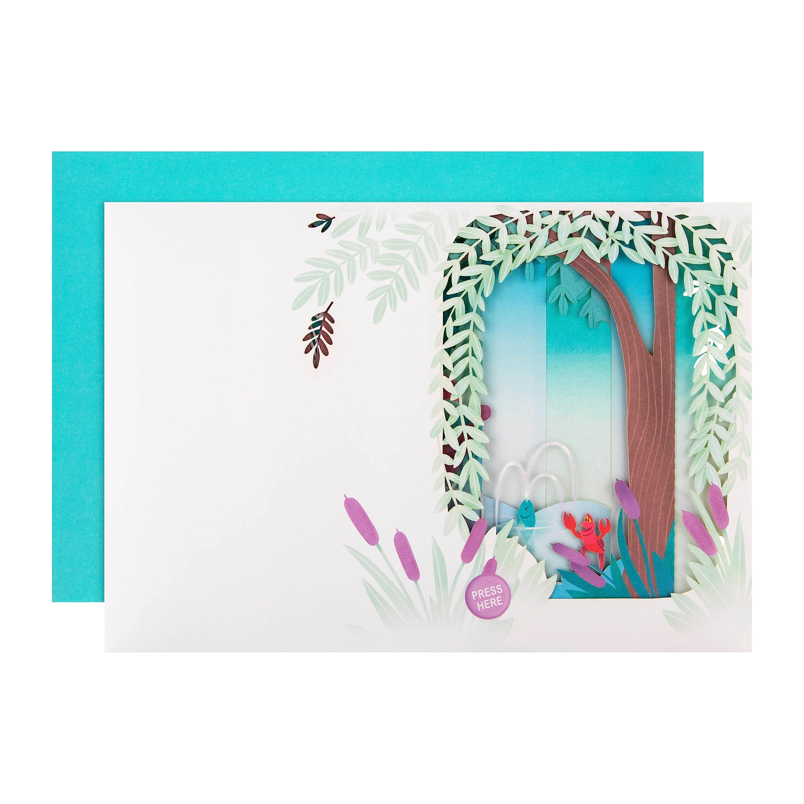 Hallmark Paper Wonder Disney The Little Mermaid 3D Musical Birthday Greeting Card with Lights 4