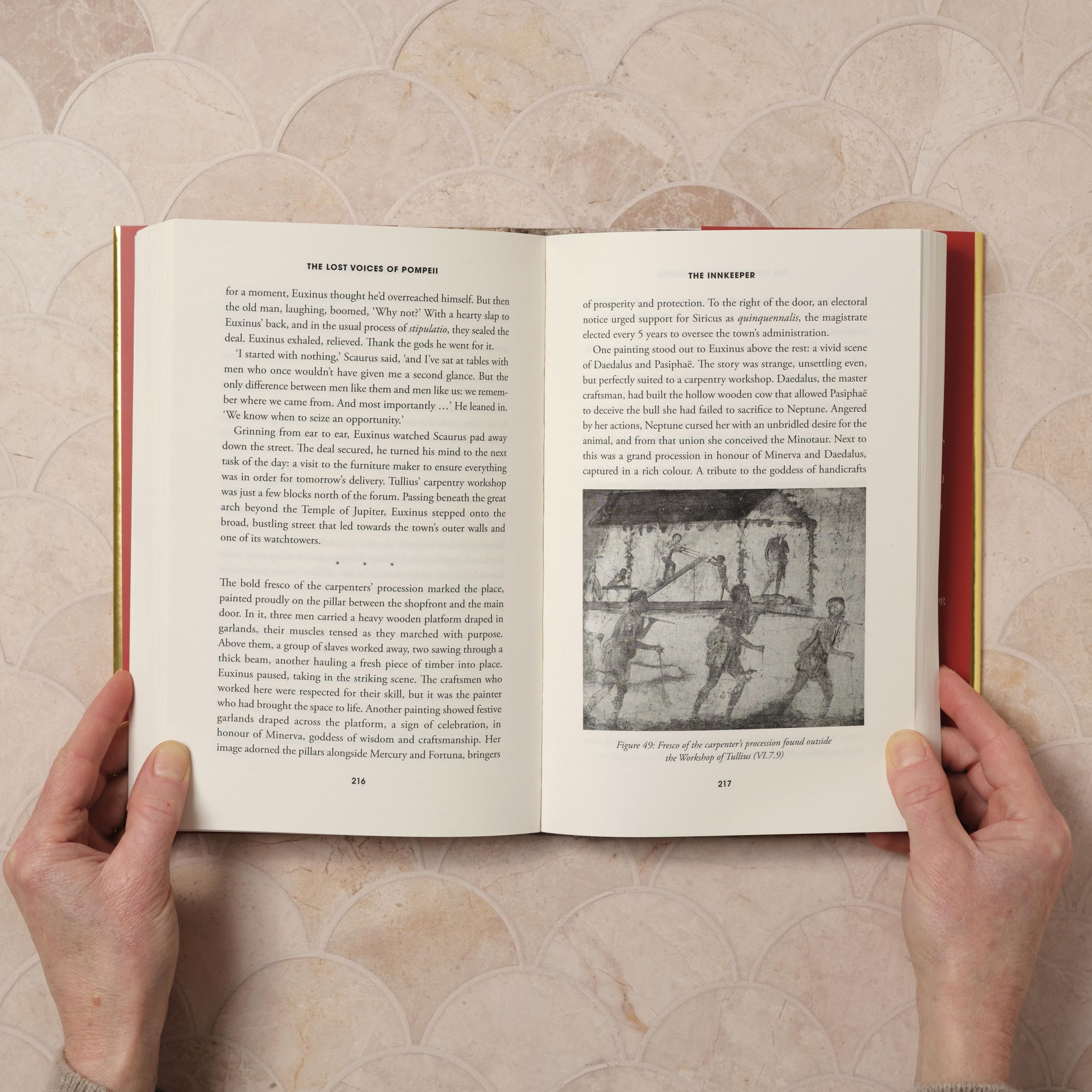 Mudlark The Lost Voices of Pompeii - Historical Biography BCE-500 AD | Hardcover 3