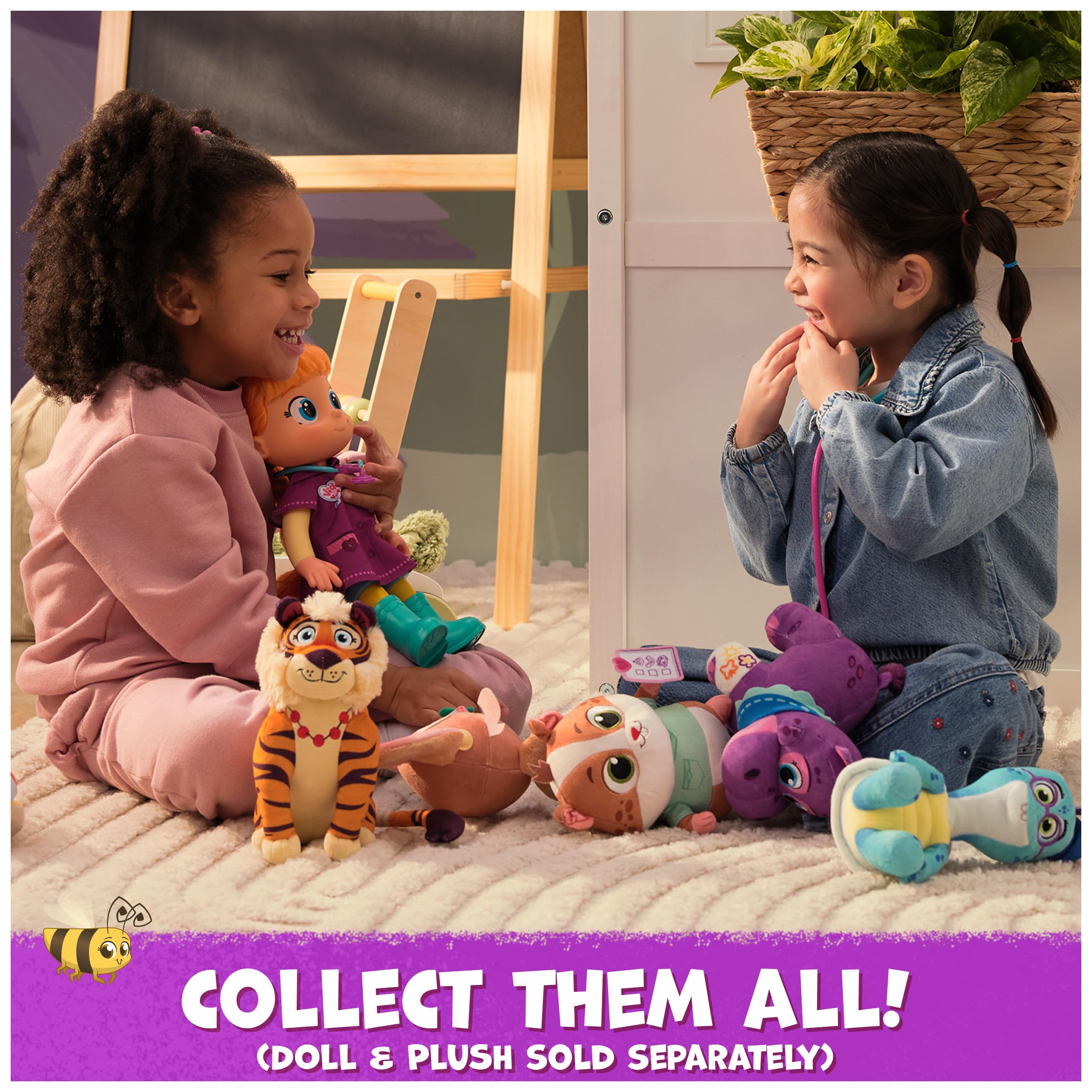 Vida the Vet Toddler Doll - 33cm Articulated Playset for Kids 3+ 6