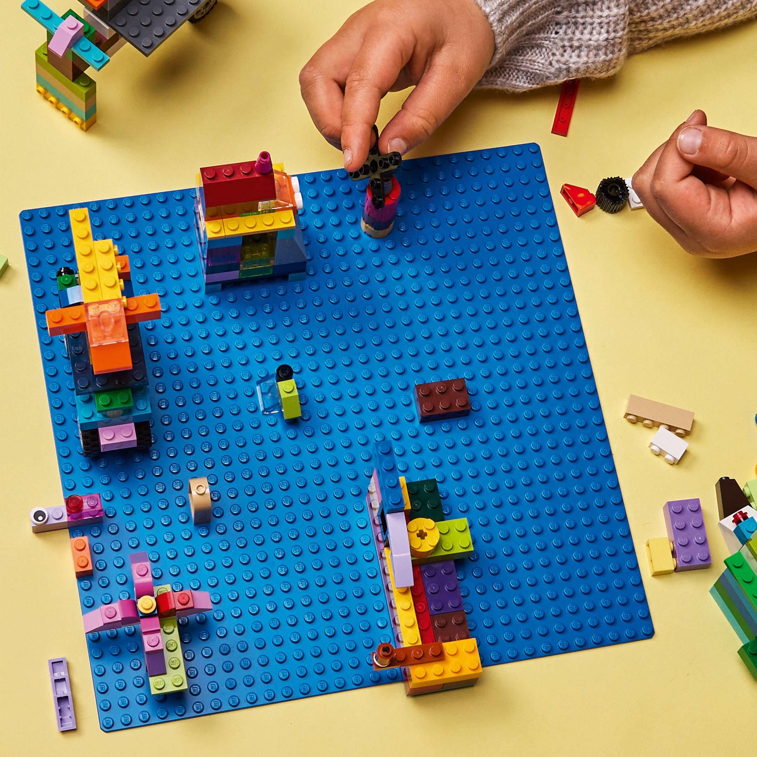 LEGO Classic Blue Building Plate - 32x32 Stud Base | Ages 4+