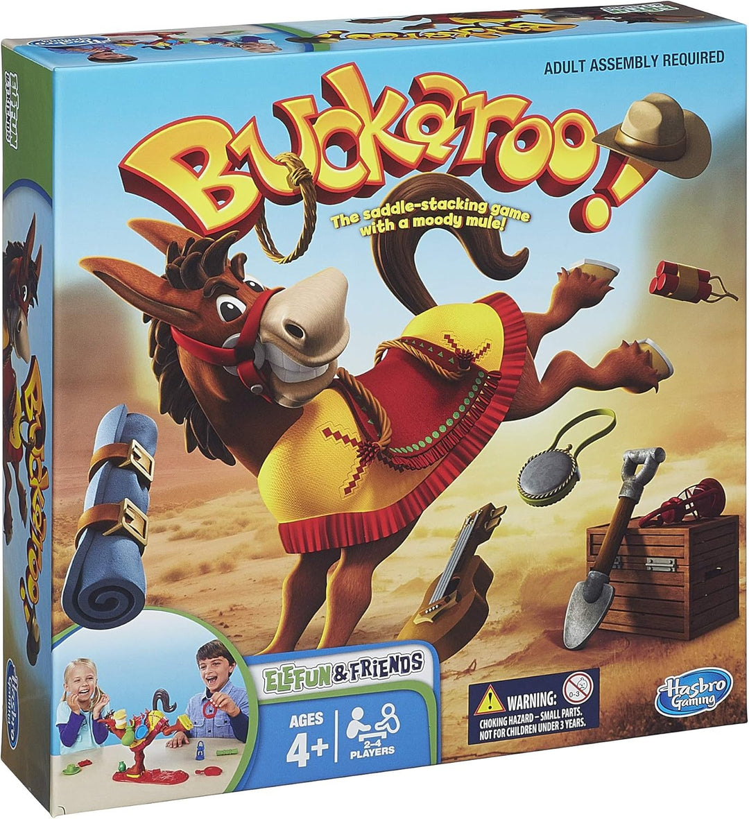 Hasbro Buckaroo Game for Kids - Elefun & Friends Collection - Model 483803490