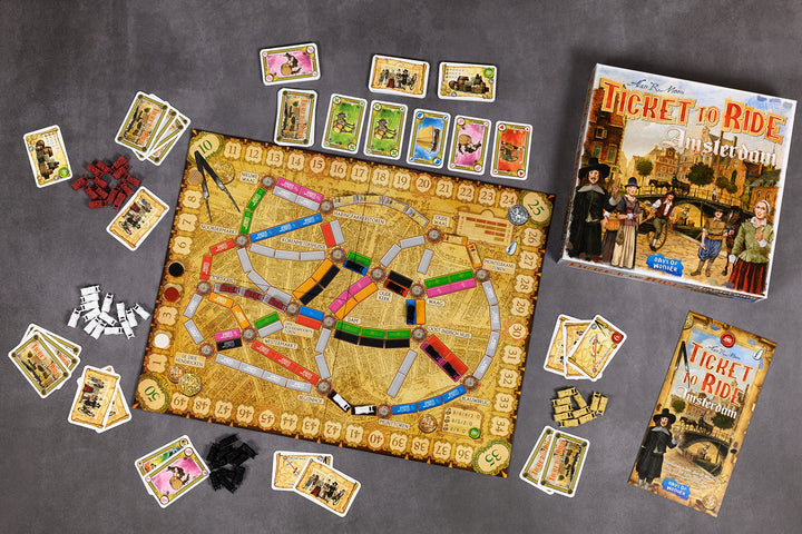 Days of Wonder – Ticket to Ride Amsterdam Brettspiel