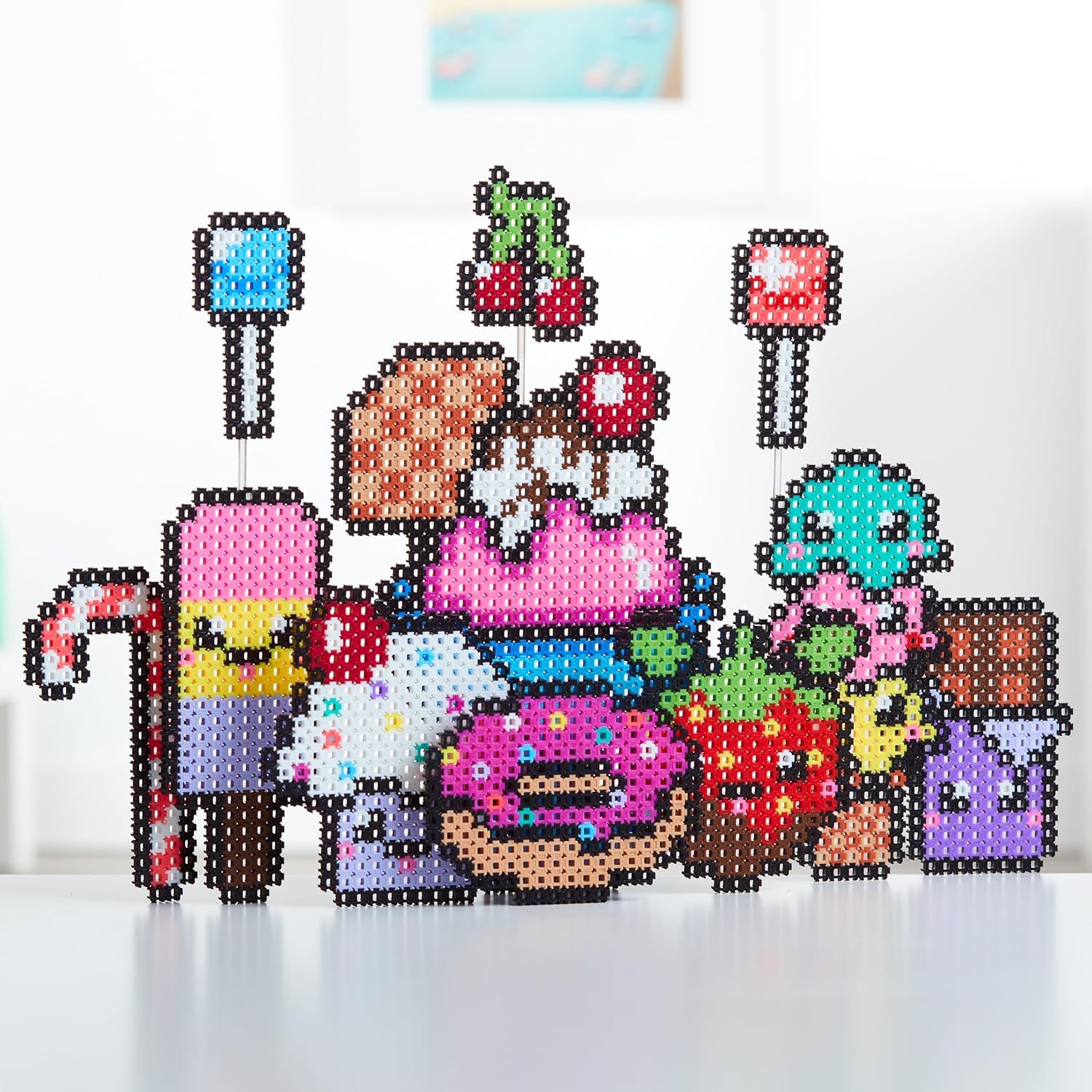 Simbrix Feature Pack So Sweet - 2500+ Piece Reusable Building Set for Creative Play 5