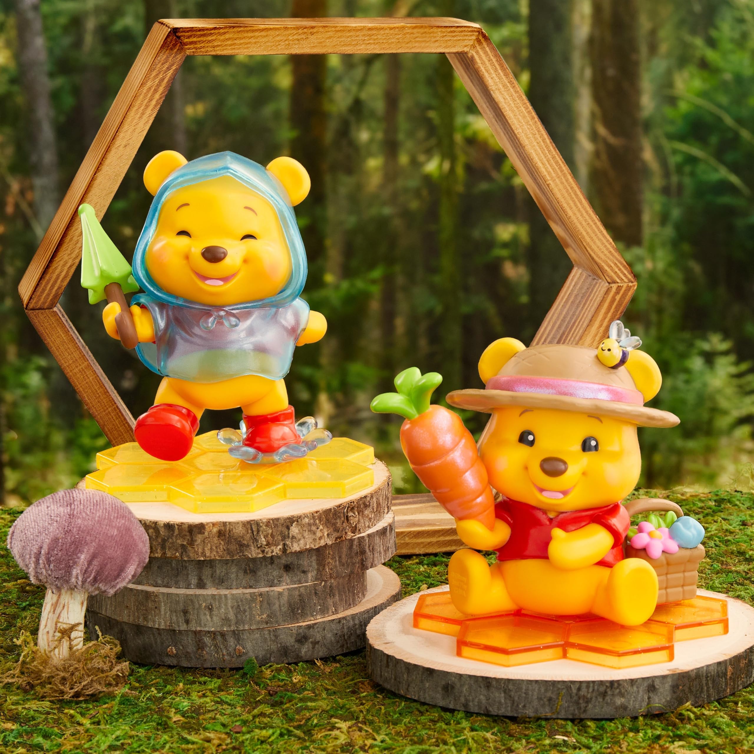 Just Play HAPPY HAUL Winnie the Pooh Hunny Crew Designer Figure | Surprise Collectible | Ages 8+ 2