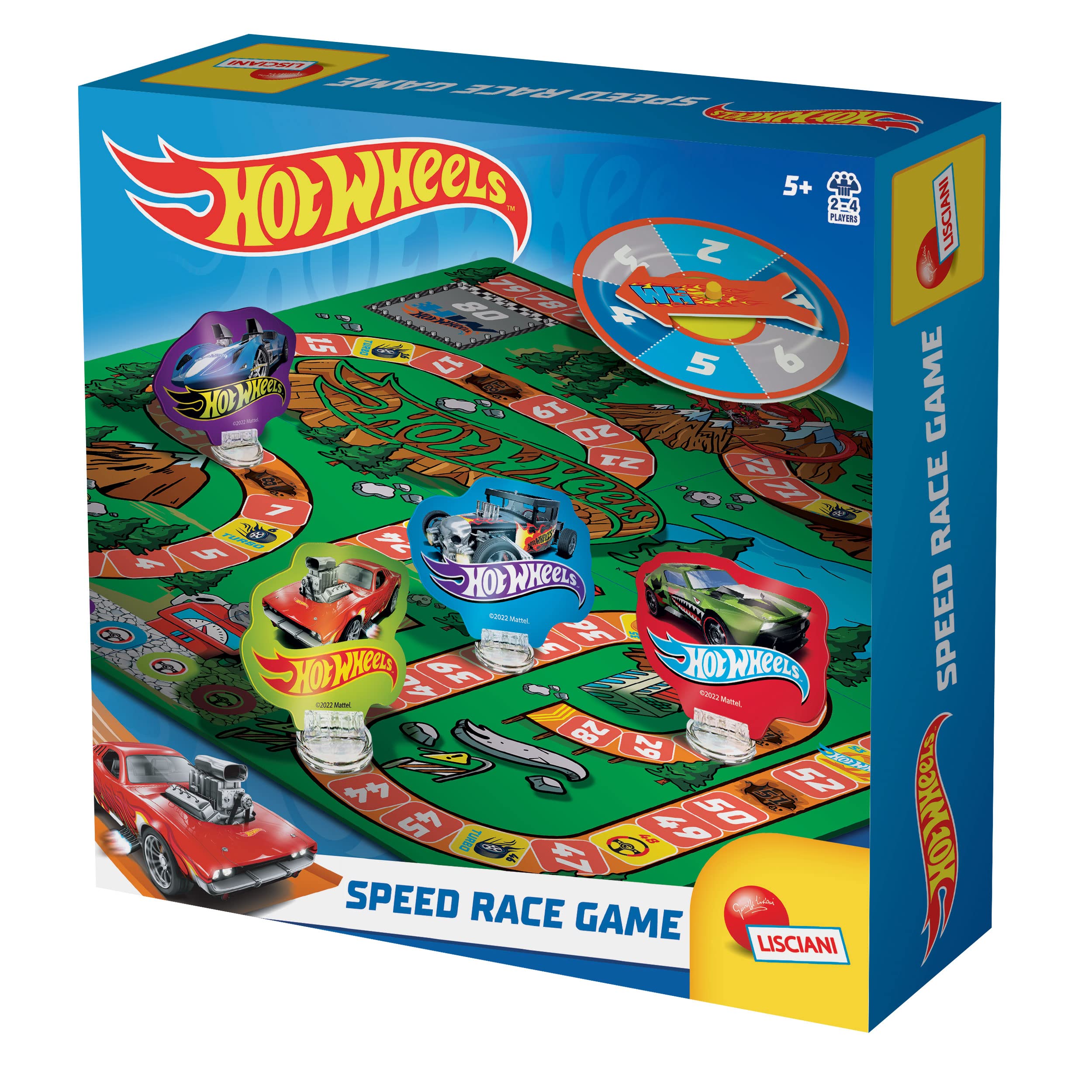 Lisciani Hot Wheels Speed Race Game Board Game 1