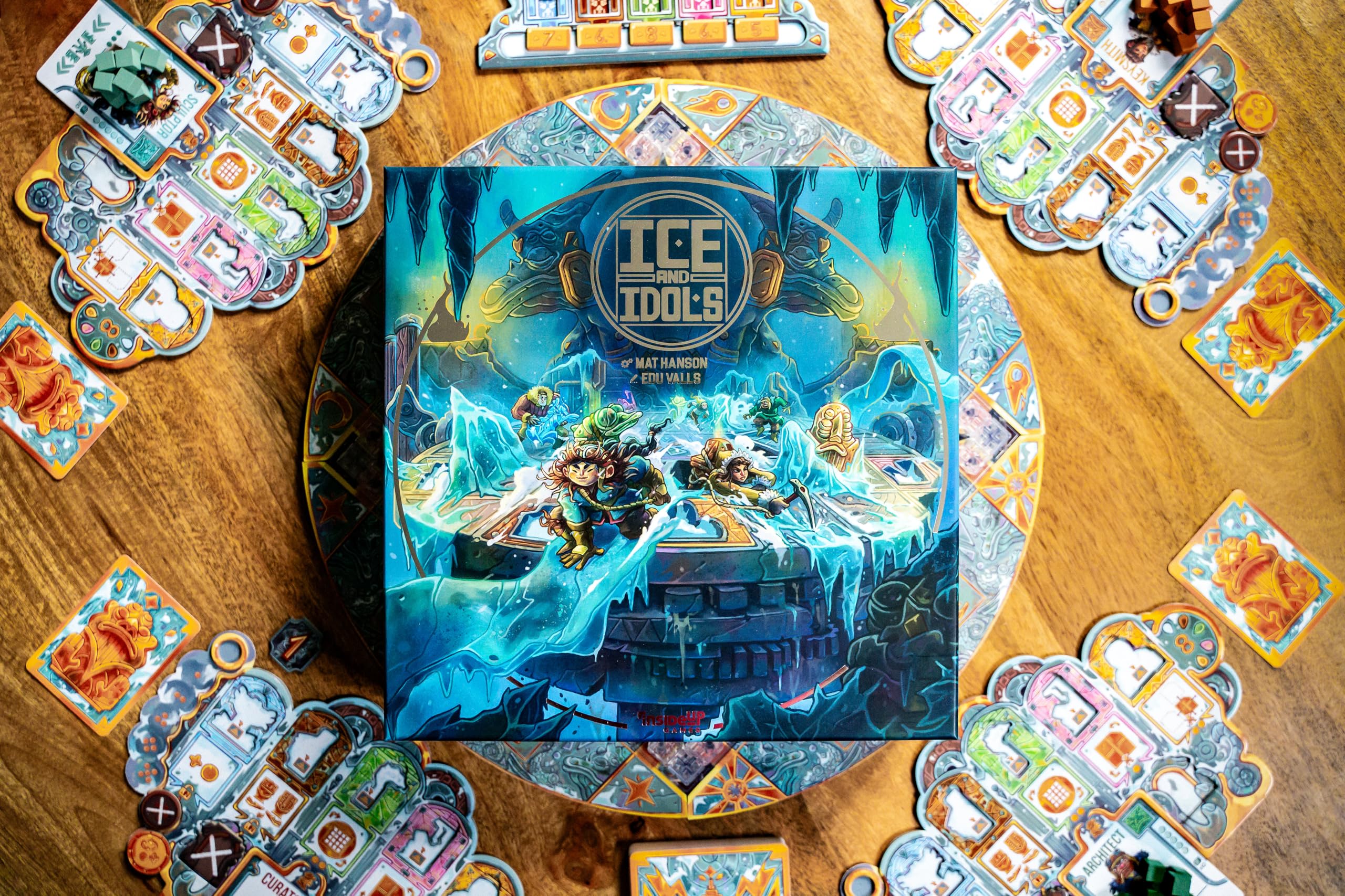 Inside Up Games Ice and Idols Board Game | Pick Up and Deliver, Strategy | 2-4 Players | 45 Min 4