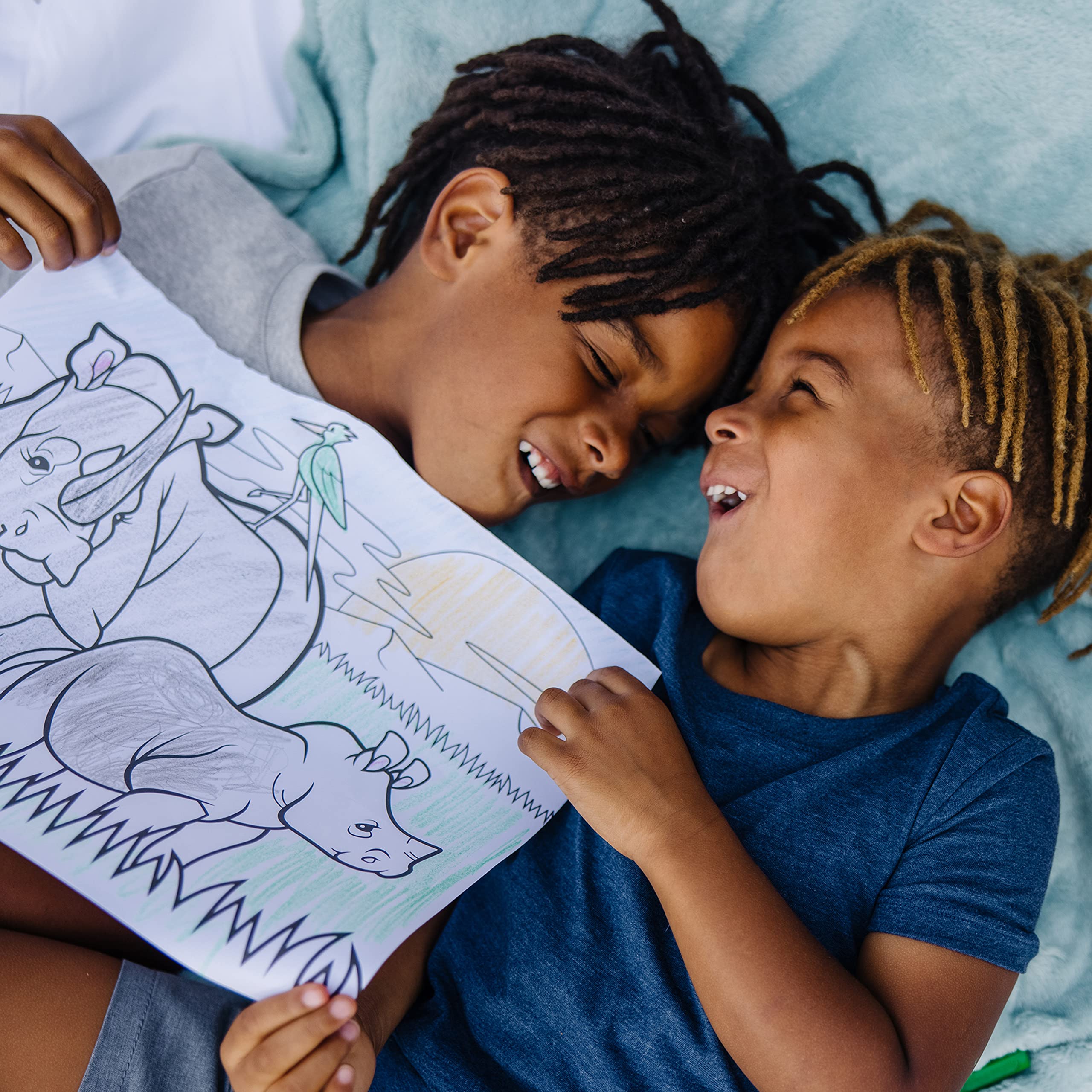 Melissa & Doug Jumbo Coloring Pad - Animals | 50 Pages, 28cm x 35cm | Activity Book for Kids 3+ 13