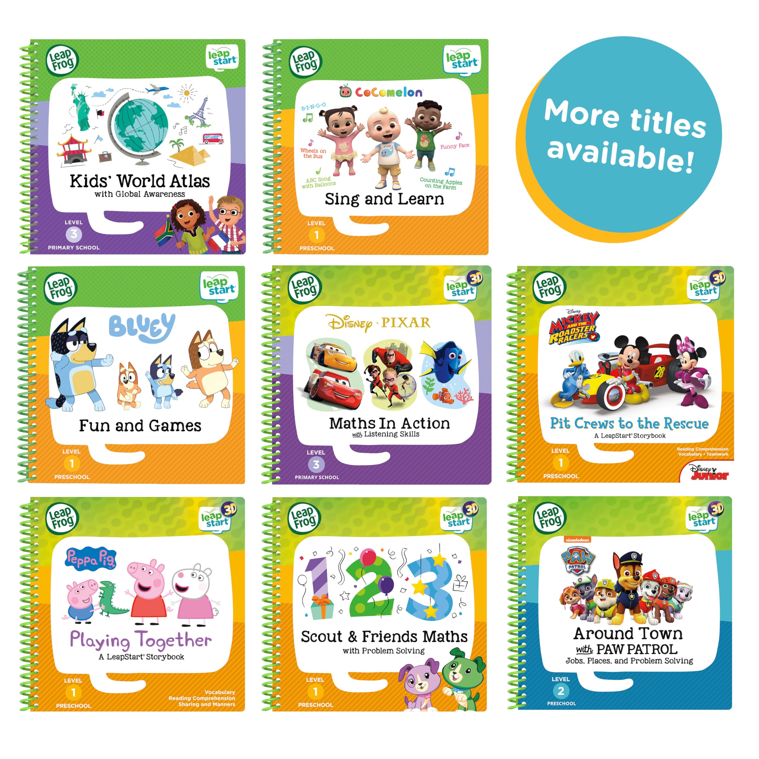 LeapFrog 460503 Shapes and Colours Activity Book - Educational Learning for Ages 2-5 3
